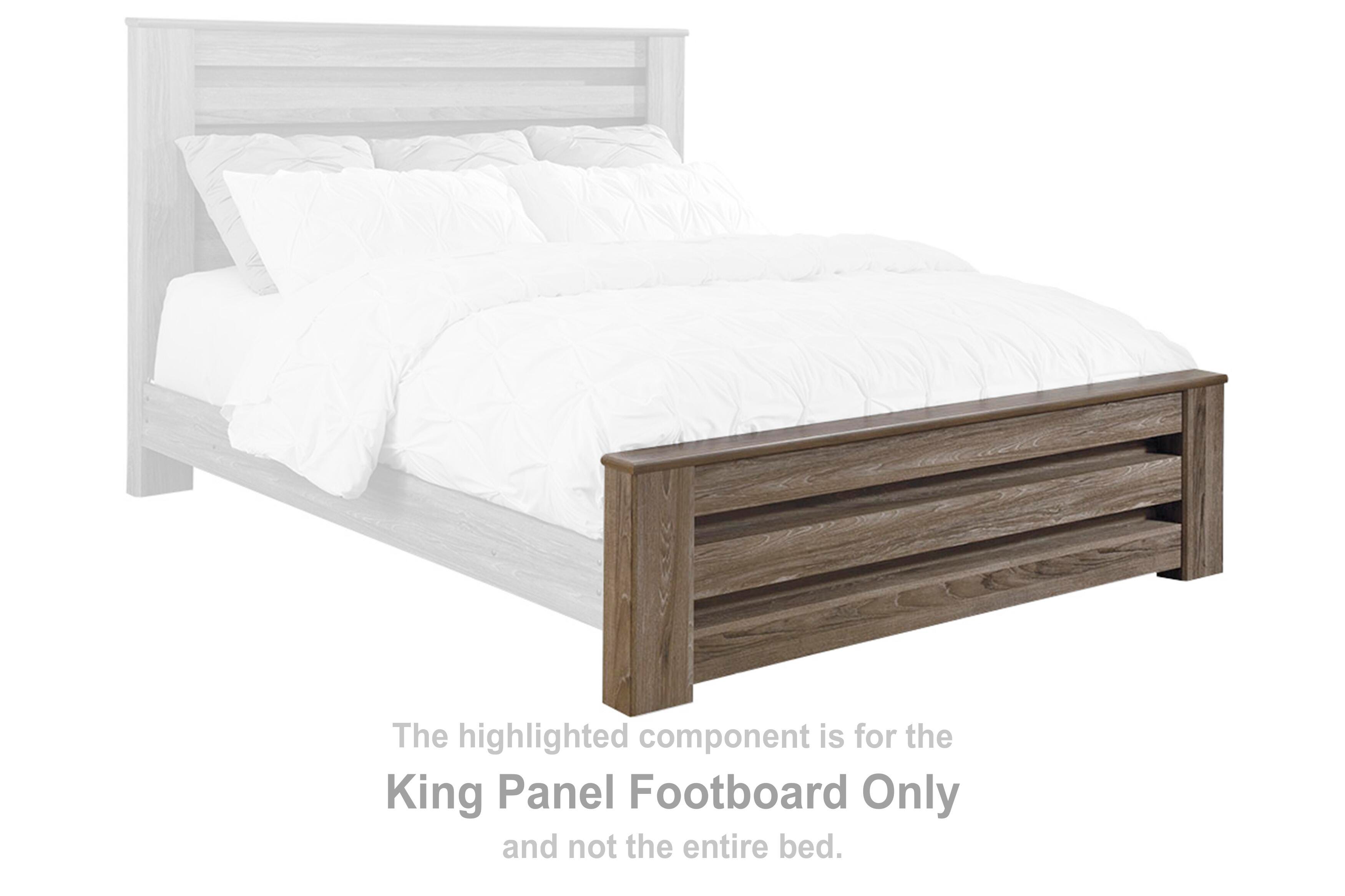 Zelen King Panel Footboard, , large