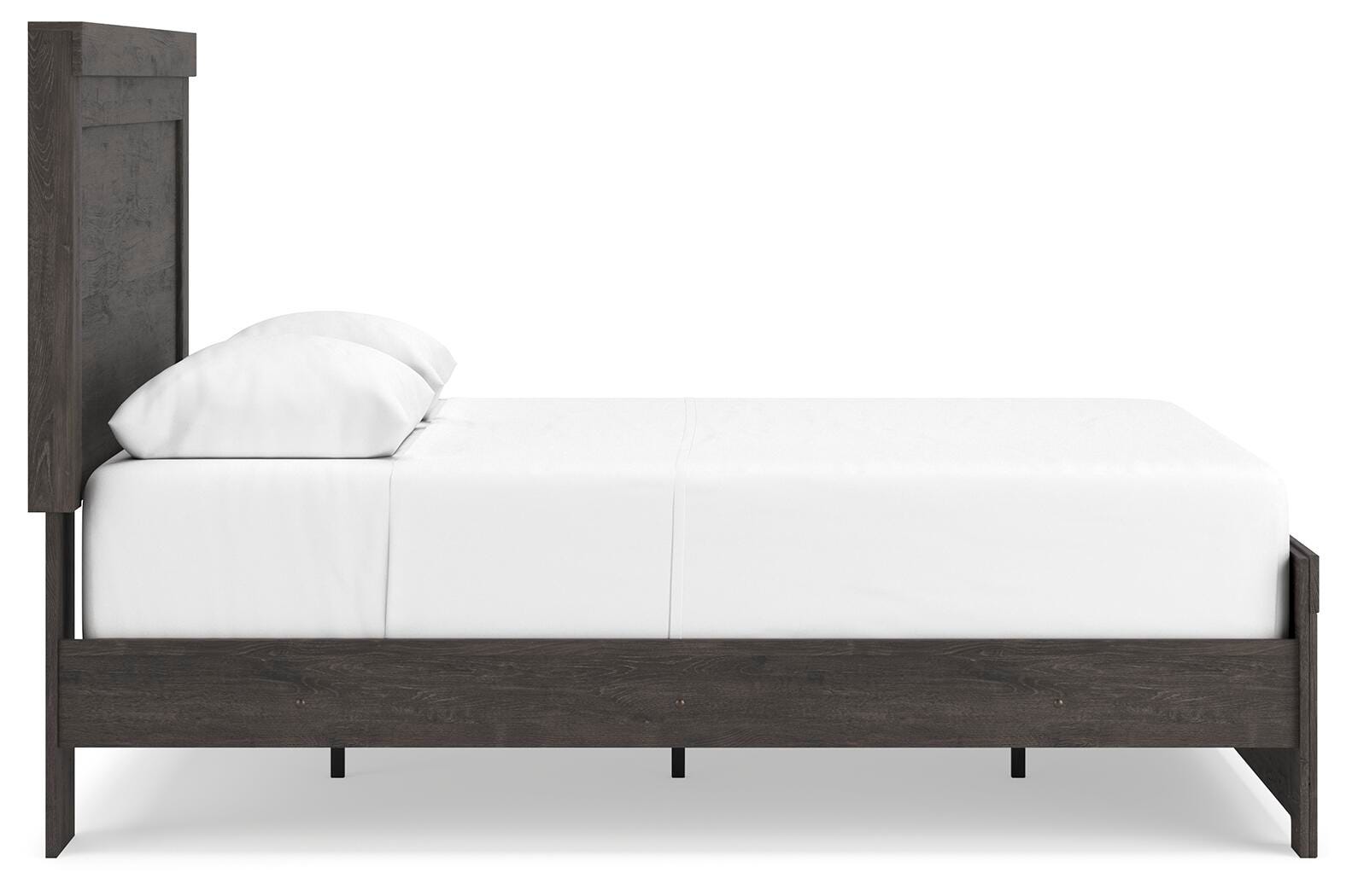 Brinxton Queen Panel Bed, Charcoal, large