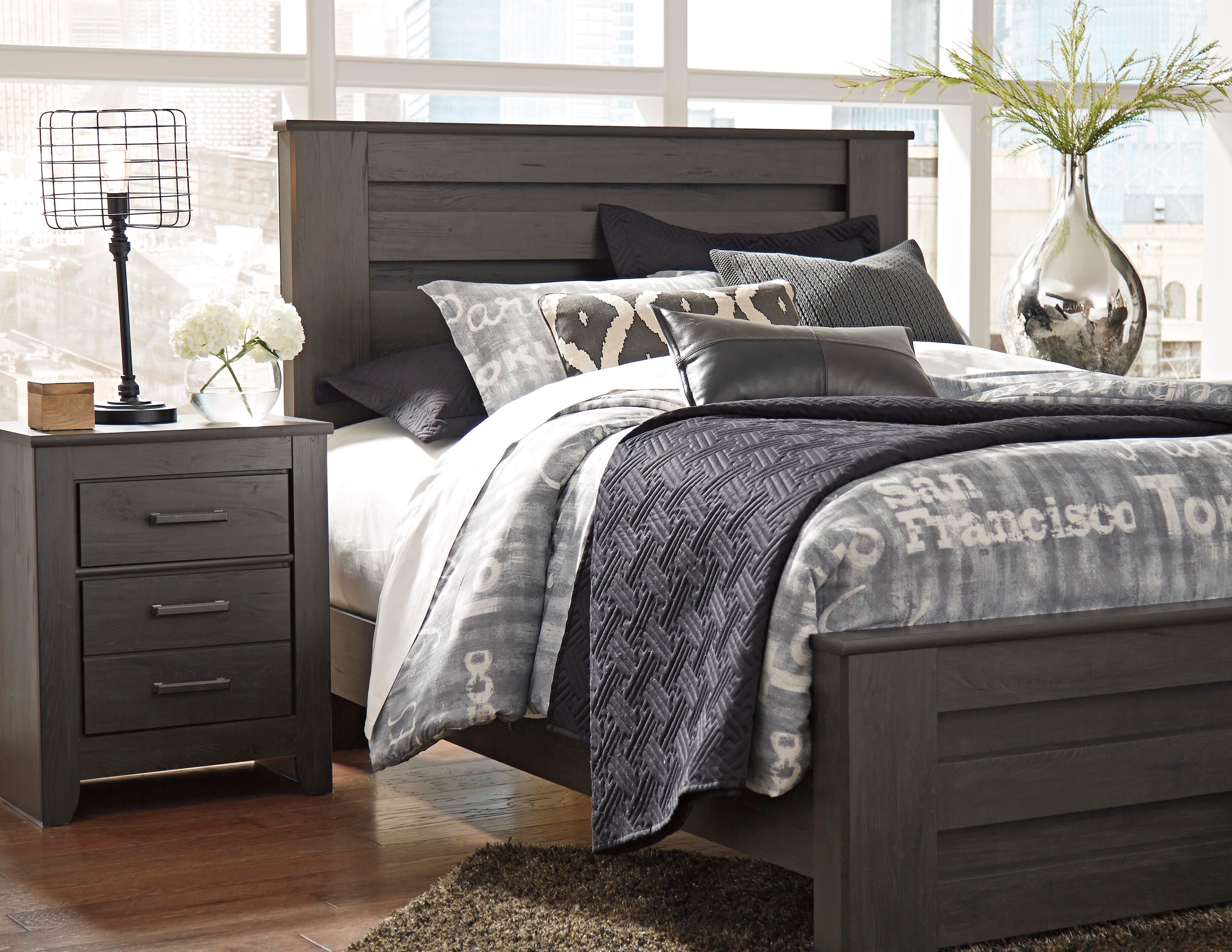 Cama de panel Queen Brinxton - image 3