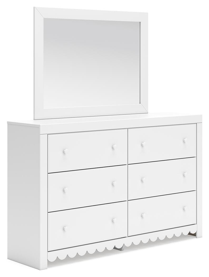 Mollviney Dresser and Mirror, , large