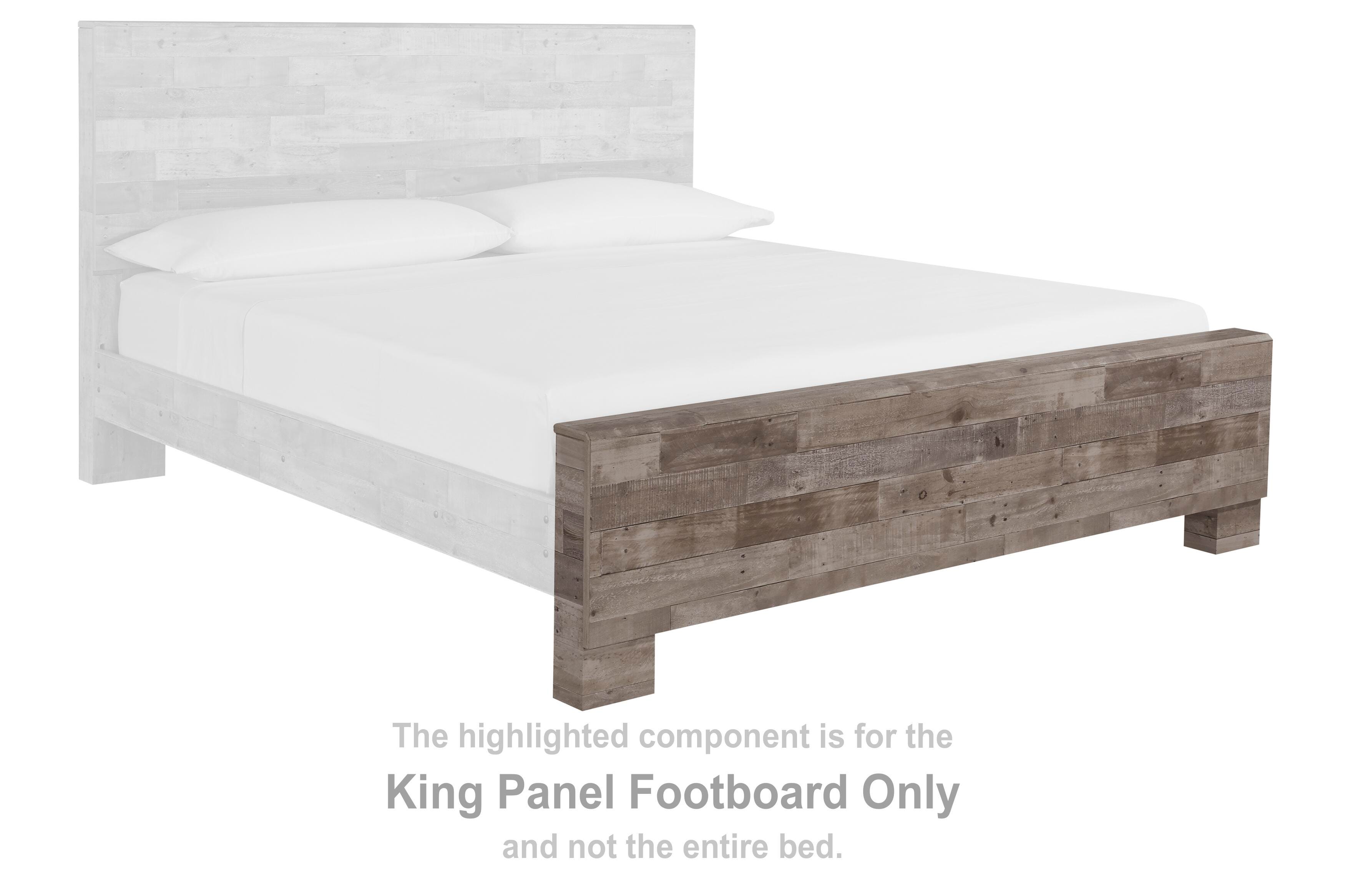 Effie King Panel Footboard, , large