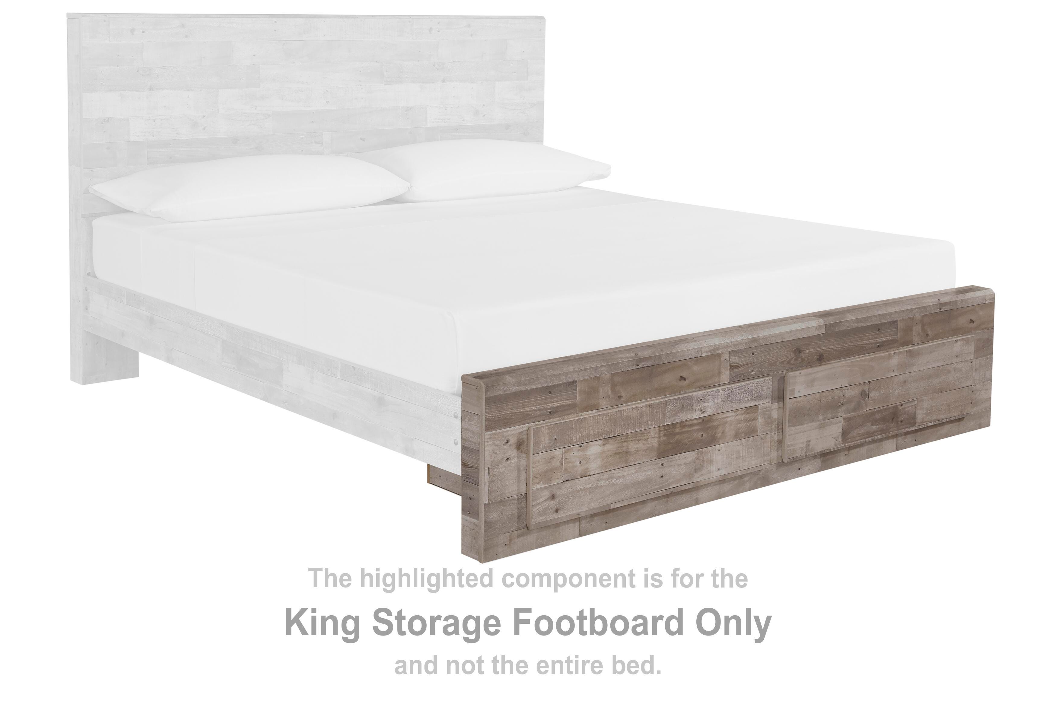 Effie King Storage Footboard, , large