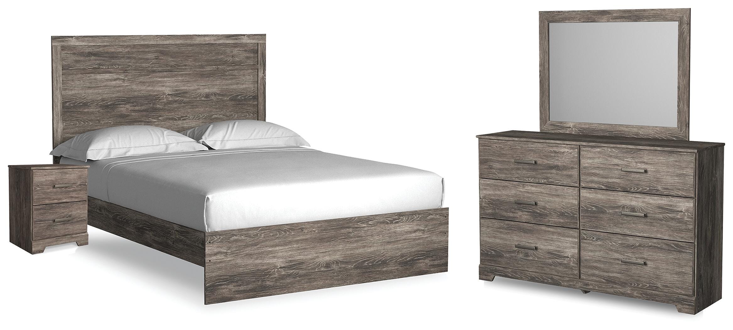 Ralinksi Queen Panel Bed, Dresser, Mirror, and Nightstand - image 1