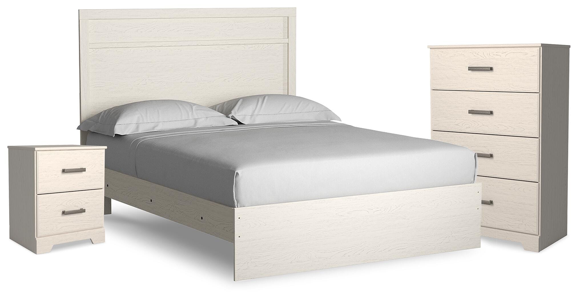 Cama, cómoda y mesita de noche Stelsie Queen - image 1