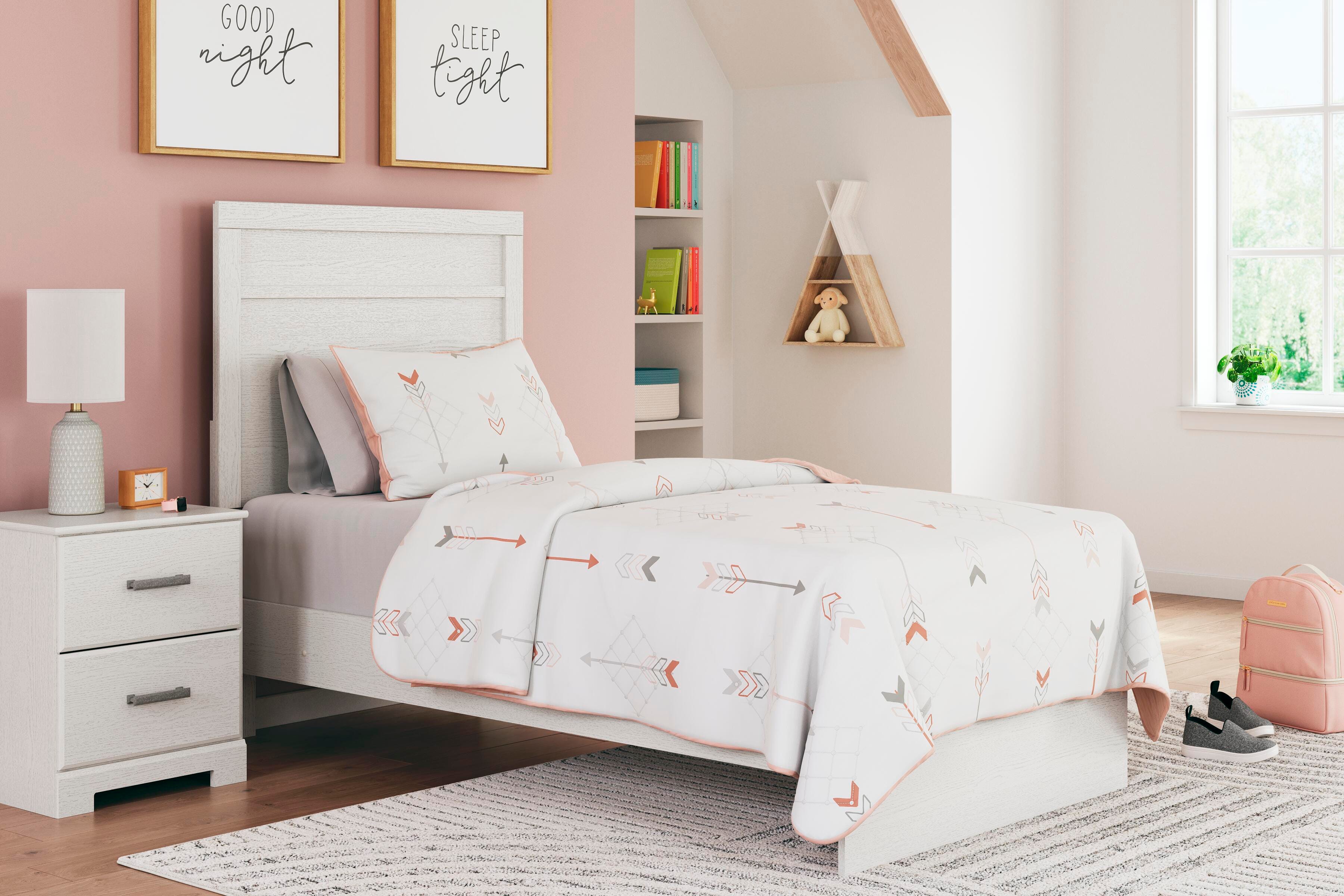 Cama individual con paneles Stelsie - image 1