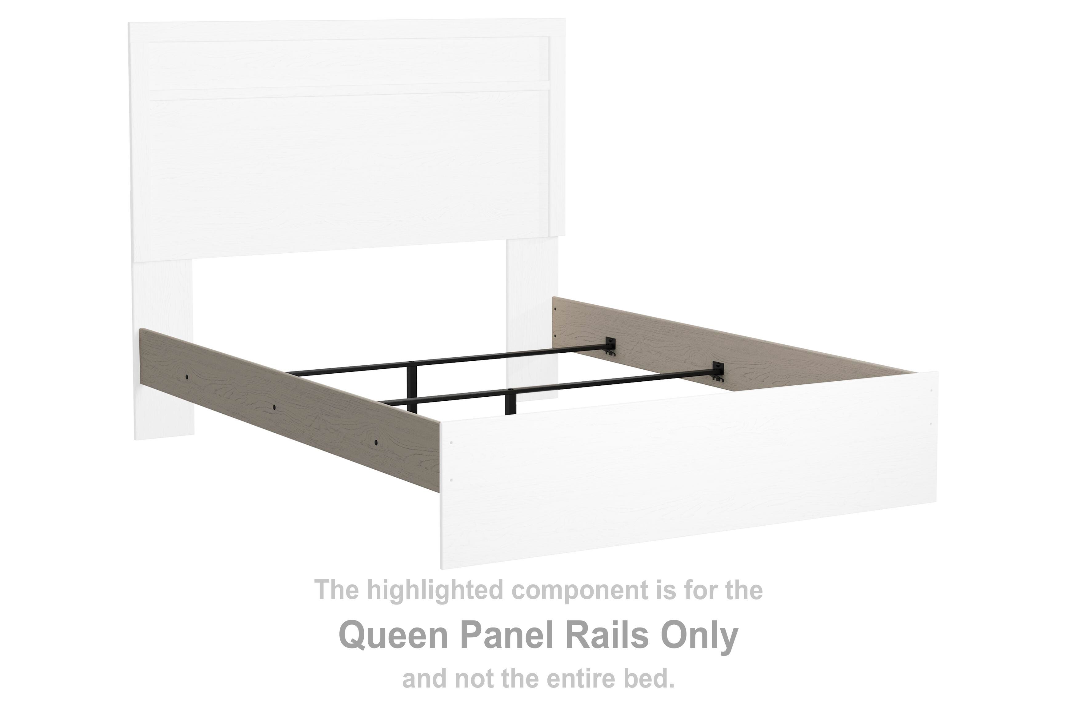 Stelsie Queen Panel Rails, , large