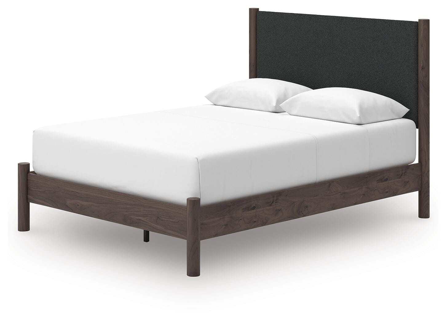 Cadmori Queen Upholstered Panel Platform Bed - image 4