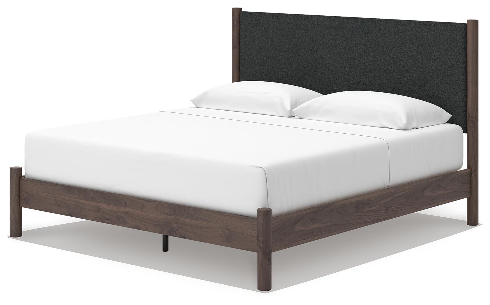 Cadmori King Upholstered Panel Platform Bed - image 4