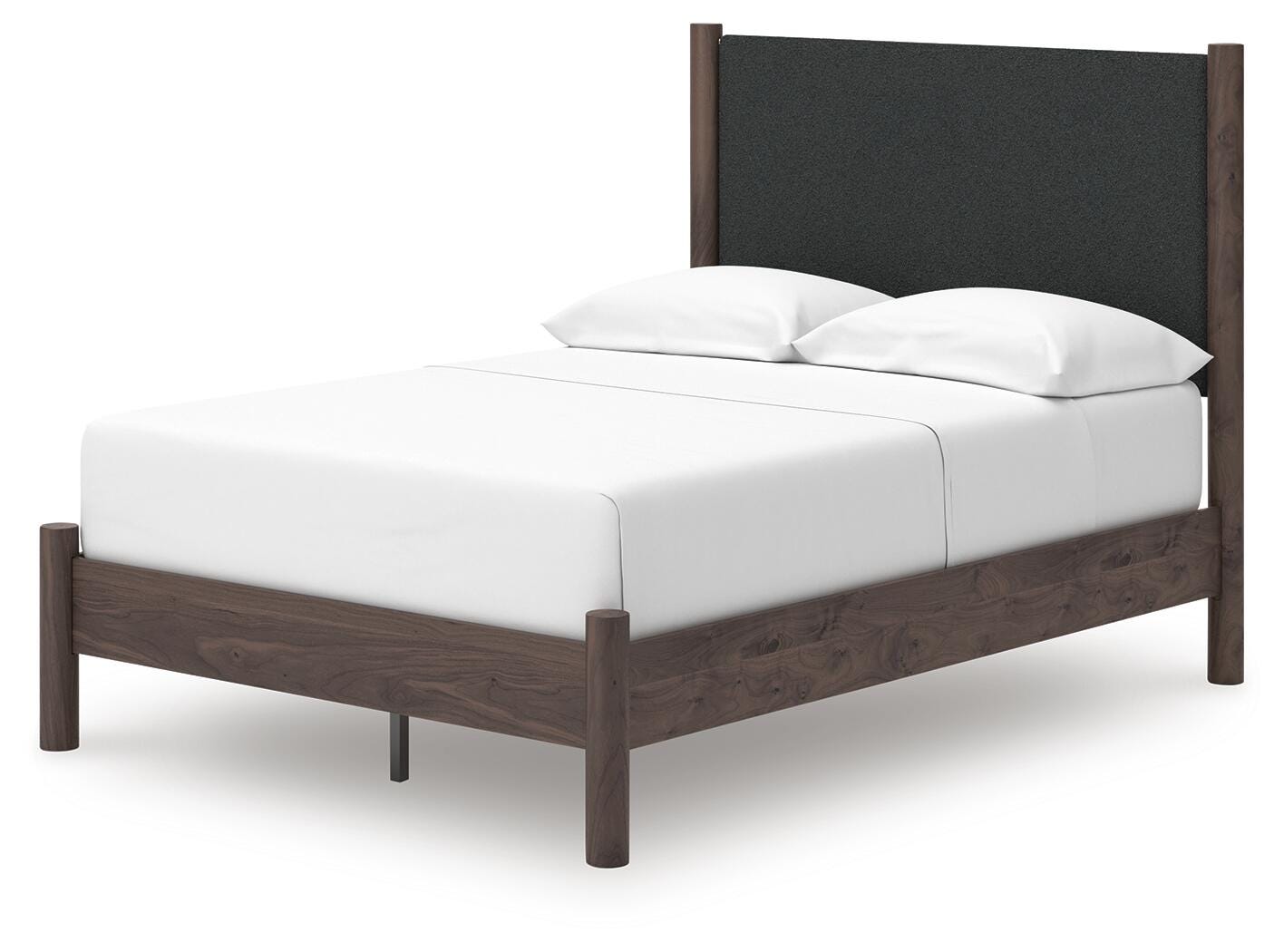 Ashley Cadmori Upholstered Panel Platform Bed - Thumbnail 3