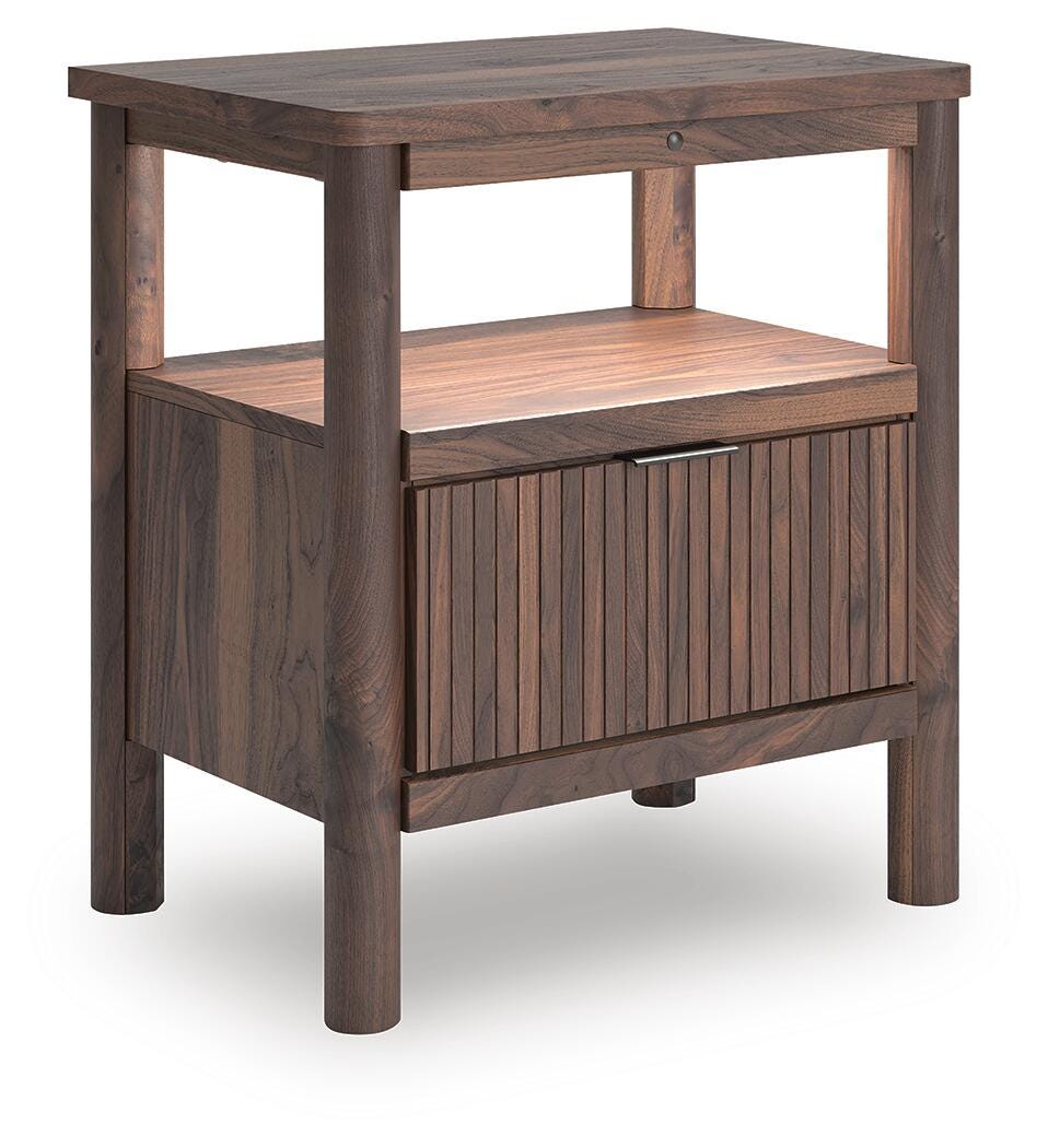 Cadmori King Panel Bed, Dresser, Mirror and Nightstand - image 18