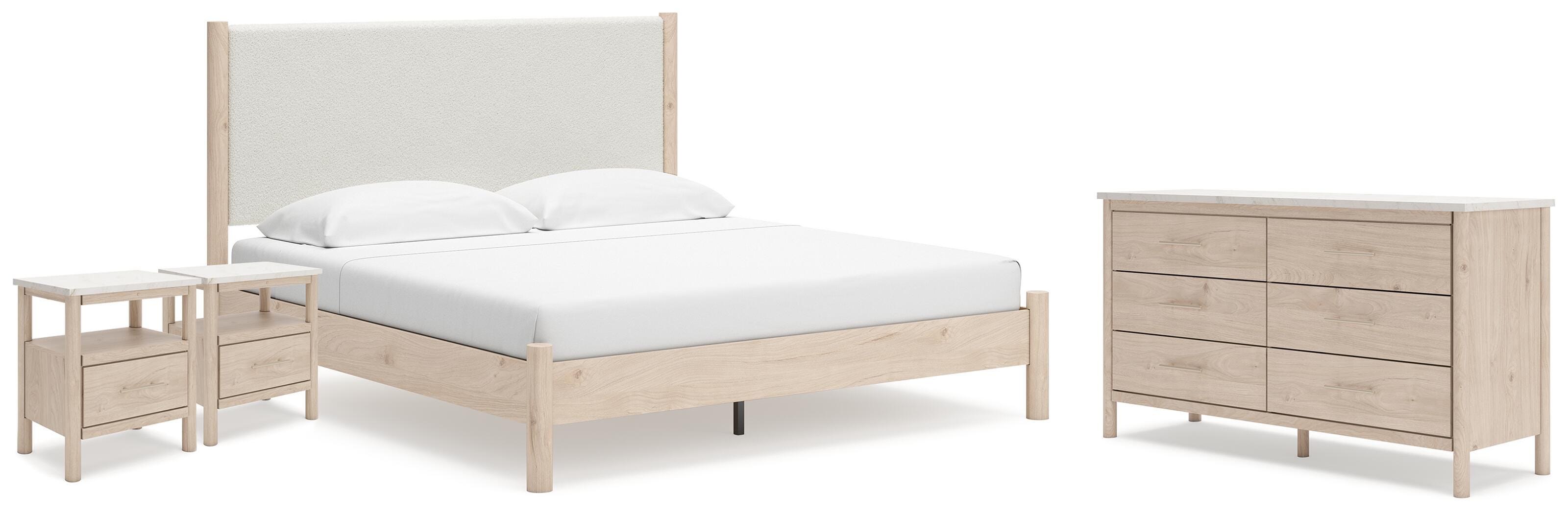 Cadmori King Panel Bed, Dresser and 2 Nightstands - image 1