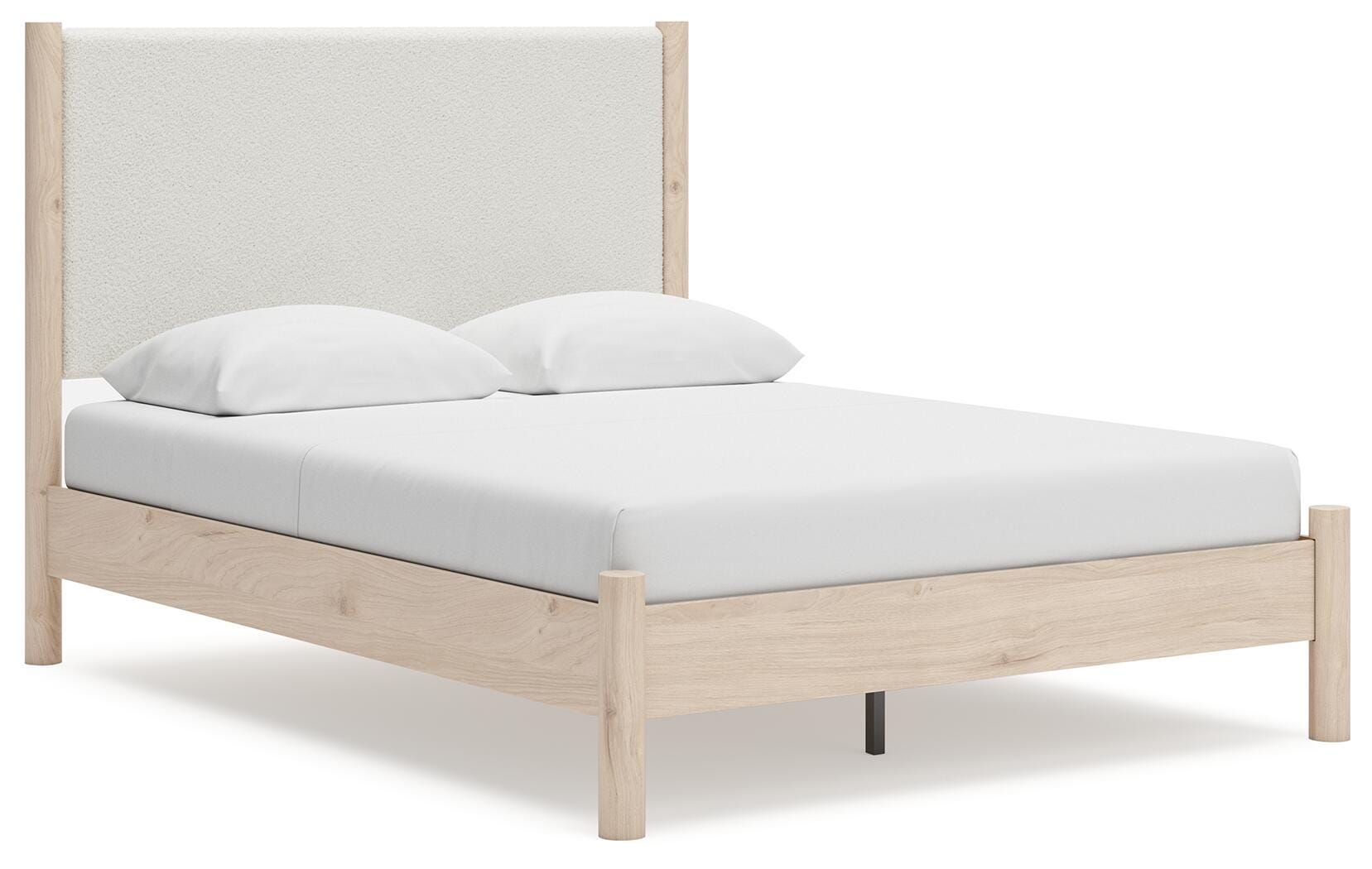 Cadmori Queen Upholstered Panel Bed - image 2