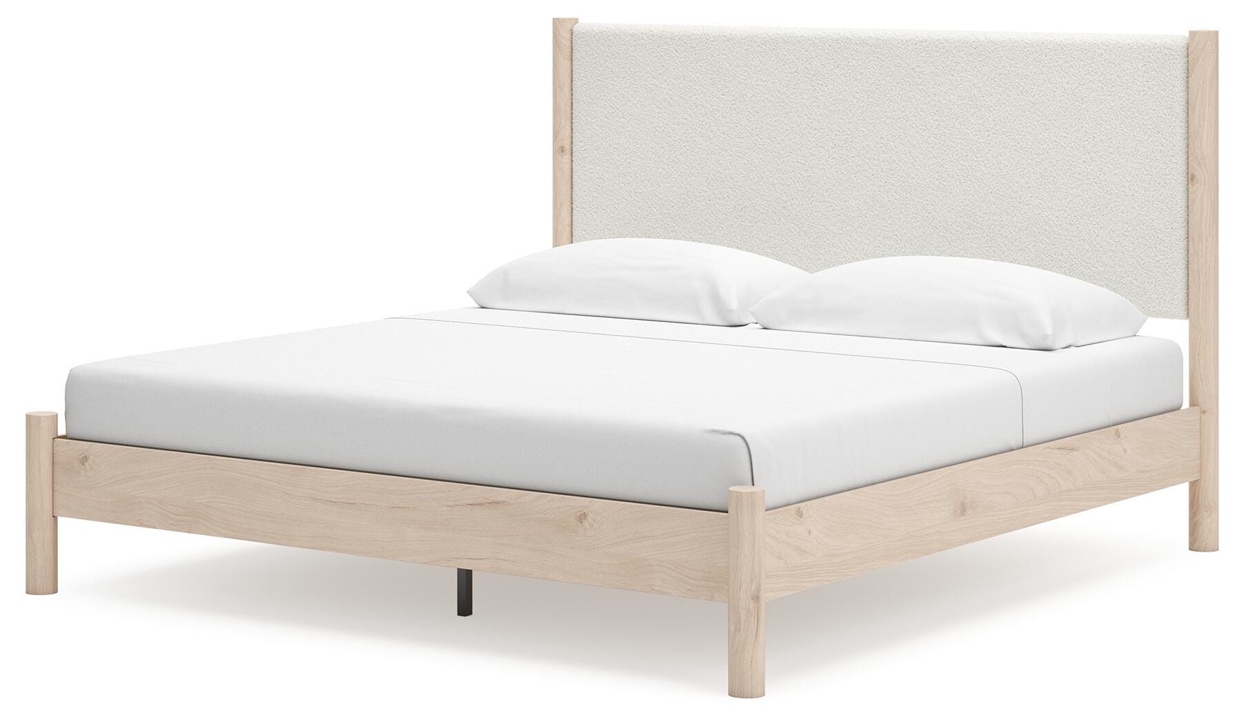 Cama tapizada Cadmori King con panel - image 4