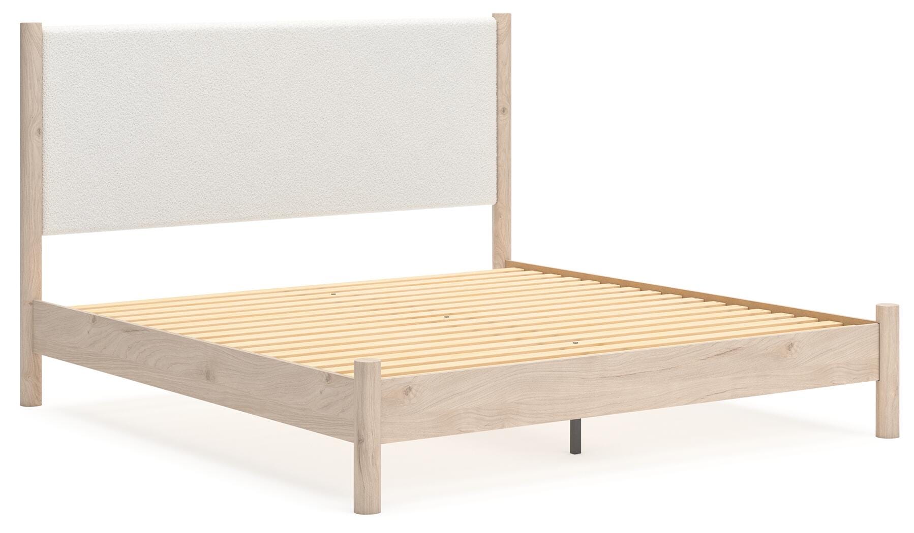 Cama tapizada Cadmori King con panel - image 3