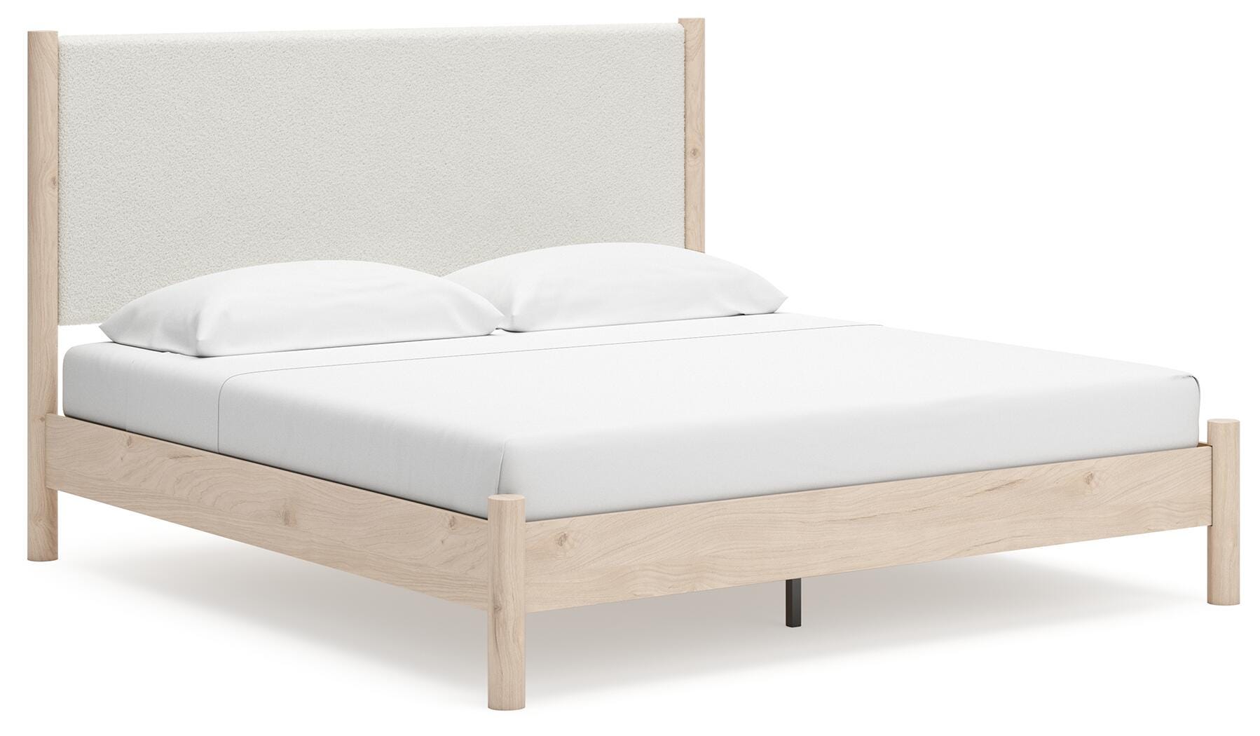 Cadmori King Upholstered Panel Bed - image 2