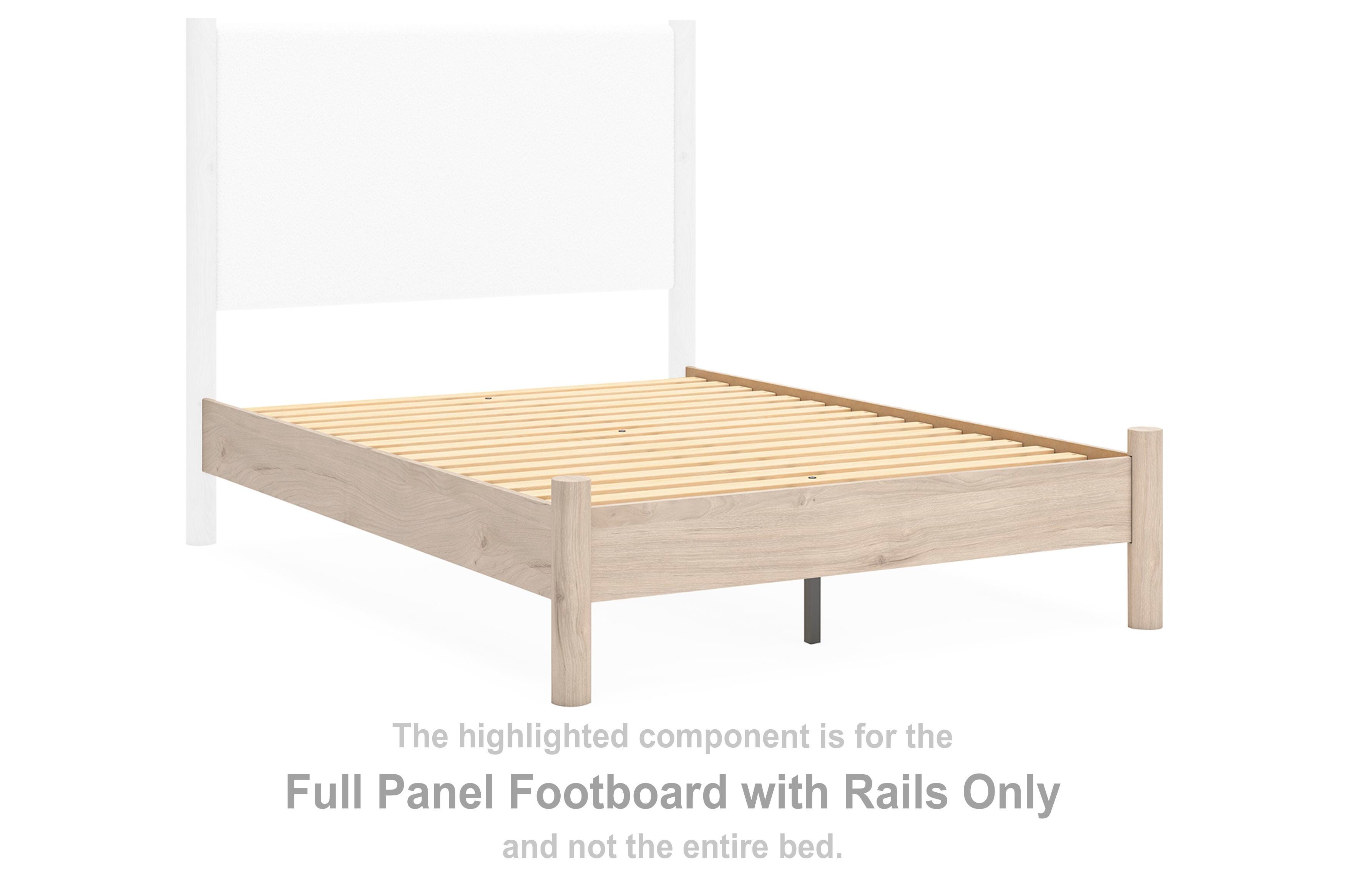 Cadmori Full Panel Footboard with Rails, , large