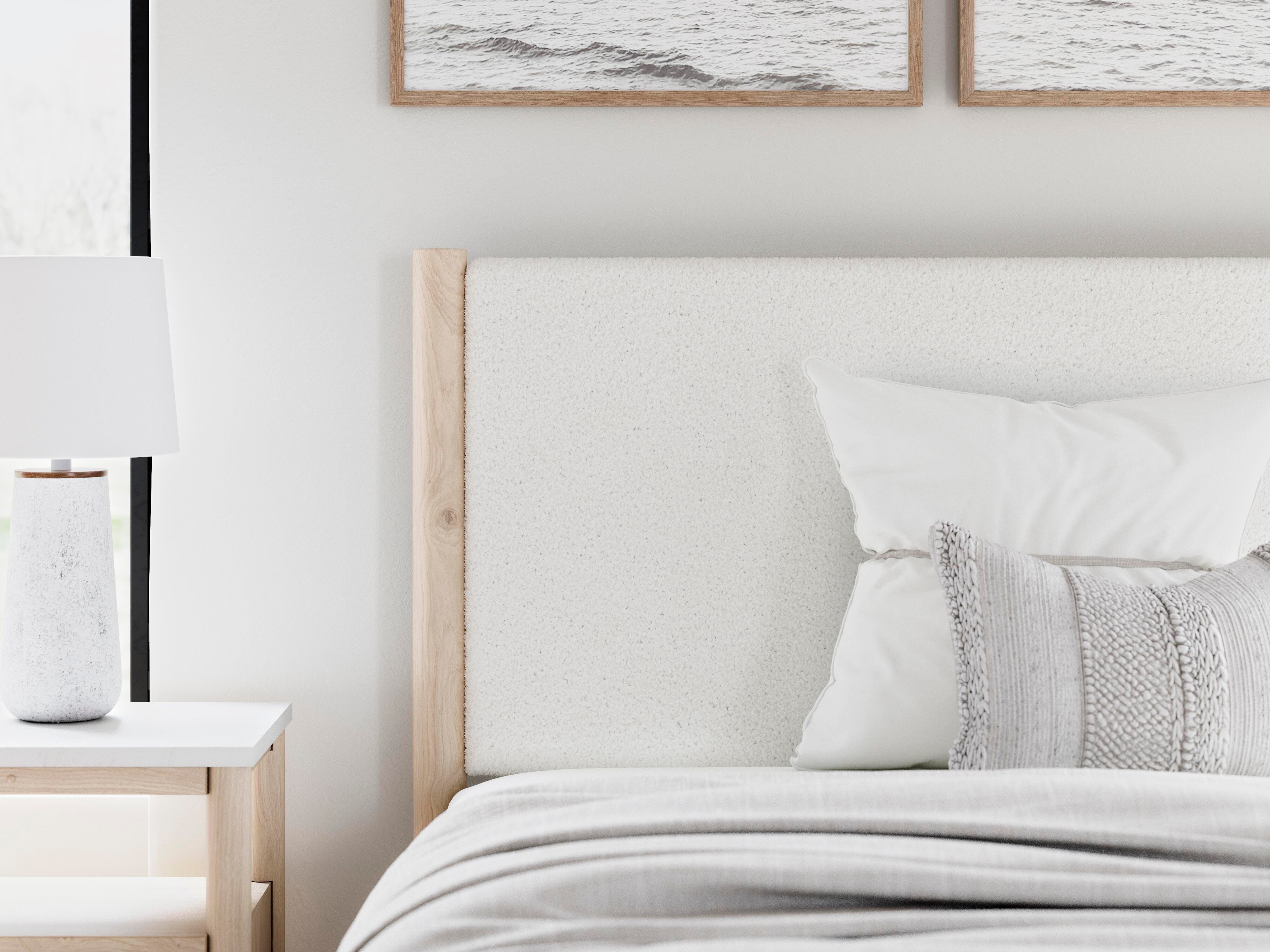 Cadmori Full Upholstered Panel Bed - image 9