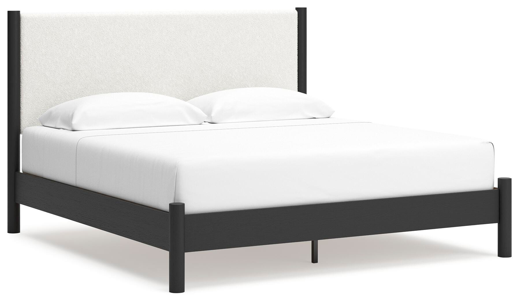 Cadmori King Upholstered Panel Bed - image 2