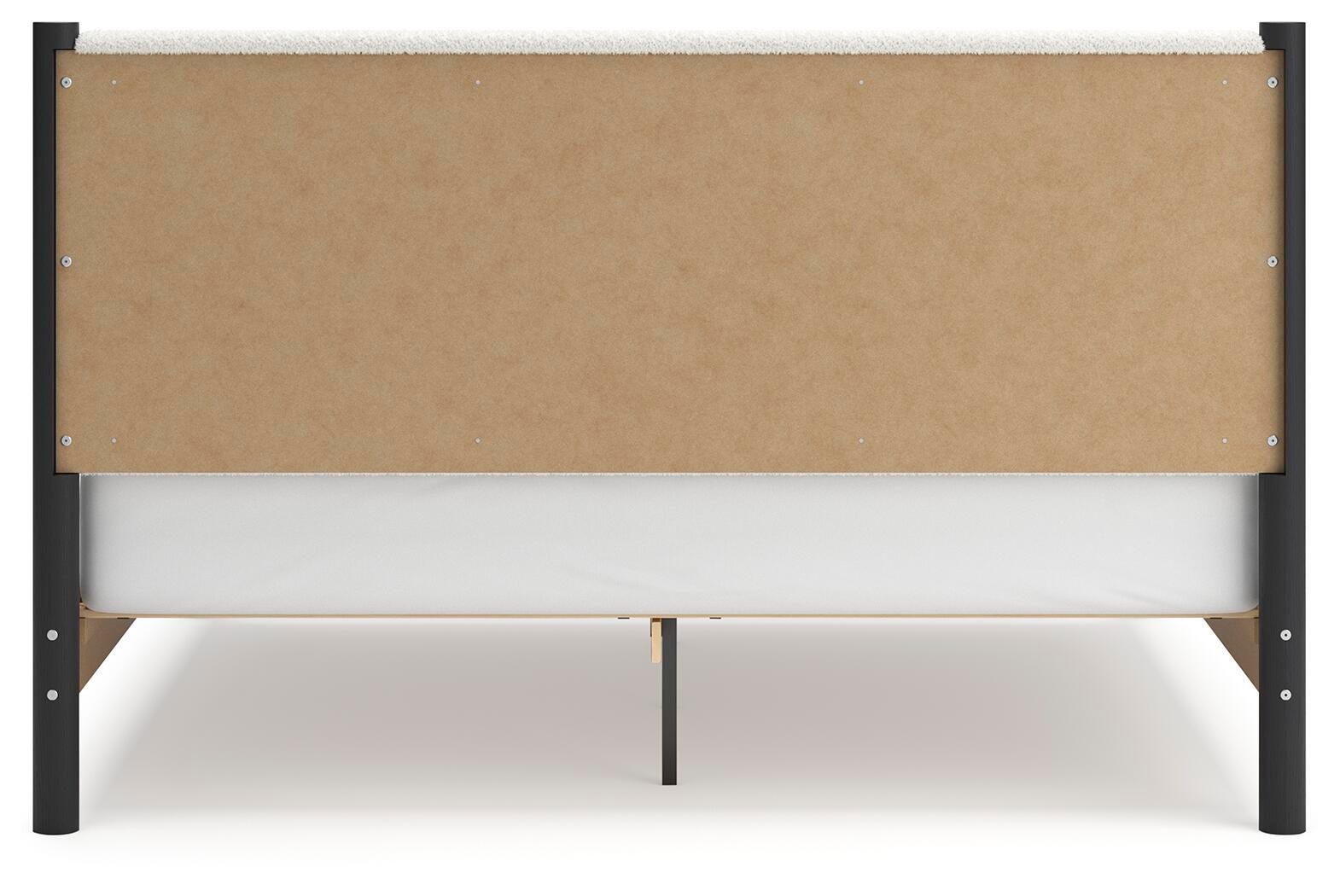 Cadmori King Cama de panel tapizada, cómoda y espejo - image 13