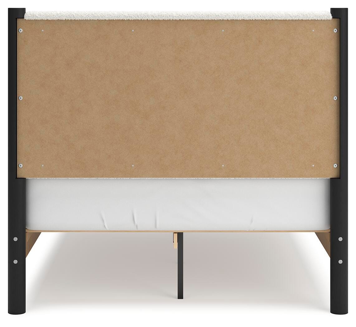 Cadmori Cama Tapizada con Panel Completo - image 6