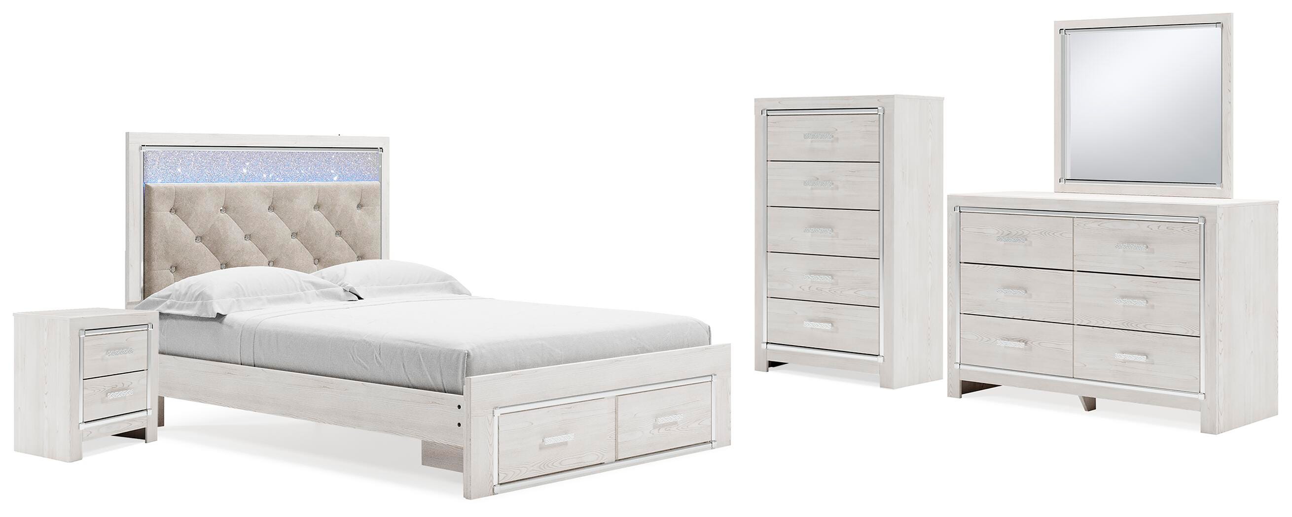 Altyra Queen Storage Bed, Dresser, Mirror, Chest and Nightstand - image 1