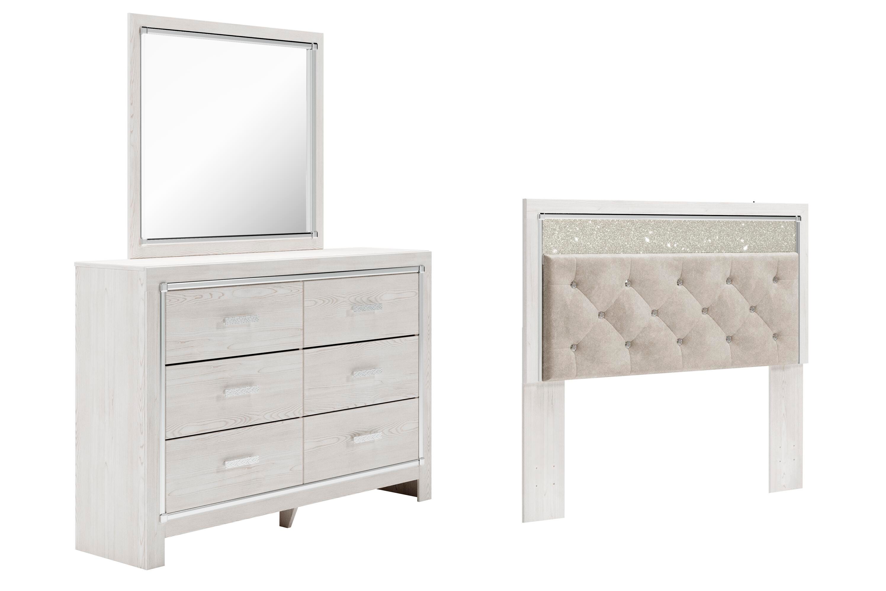 Altyra Queen Panel Headboard, Dresser and Mirror - image 1