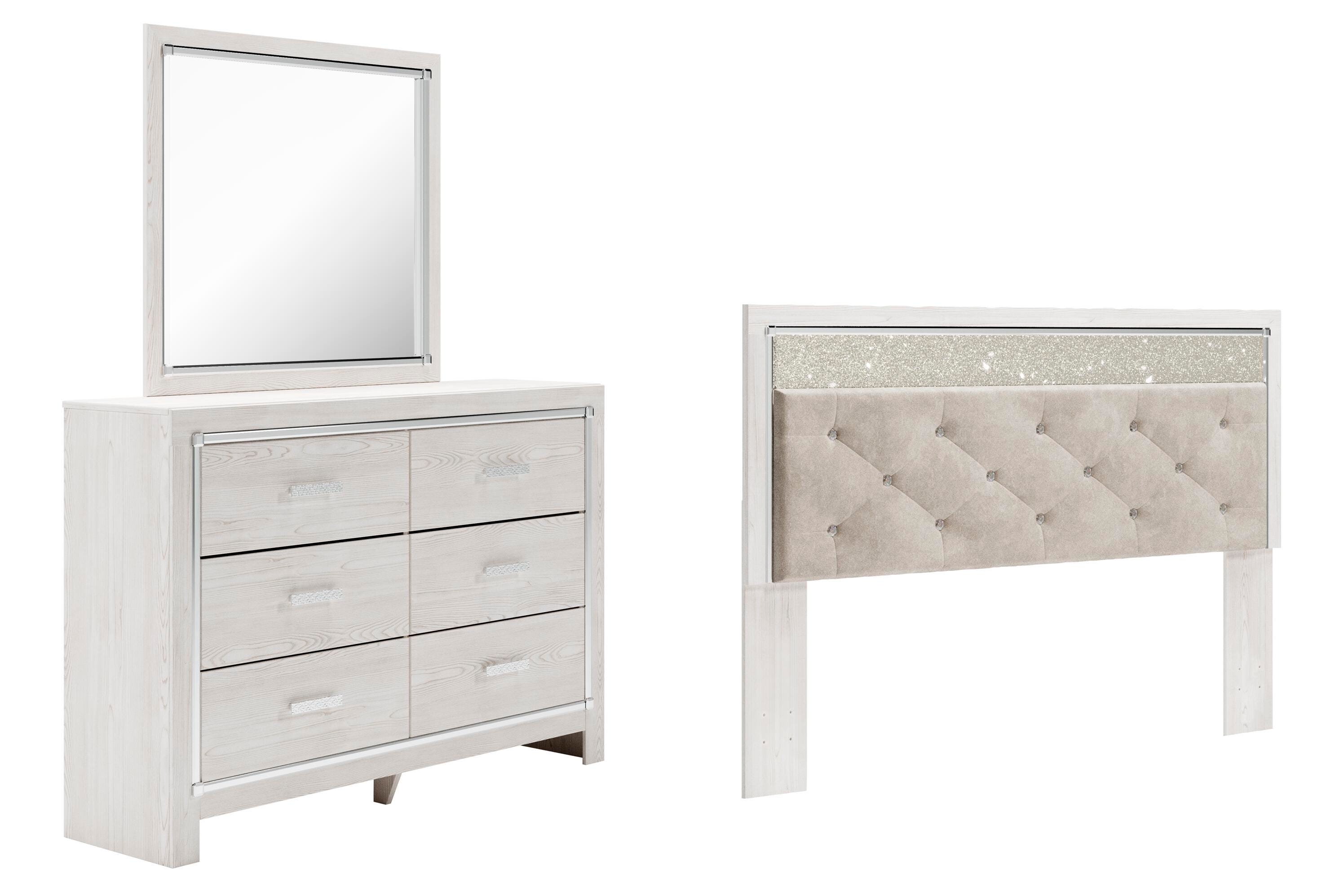 Altyra King Panel Headboard, Dresser and Mirror - image 1