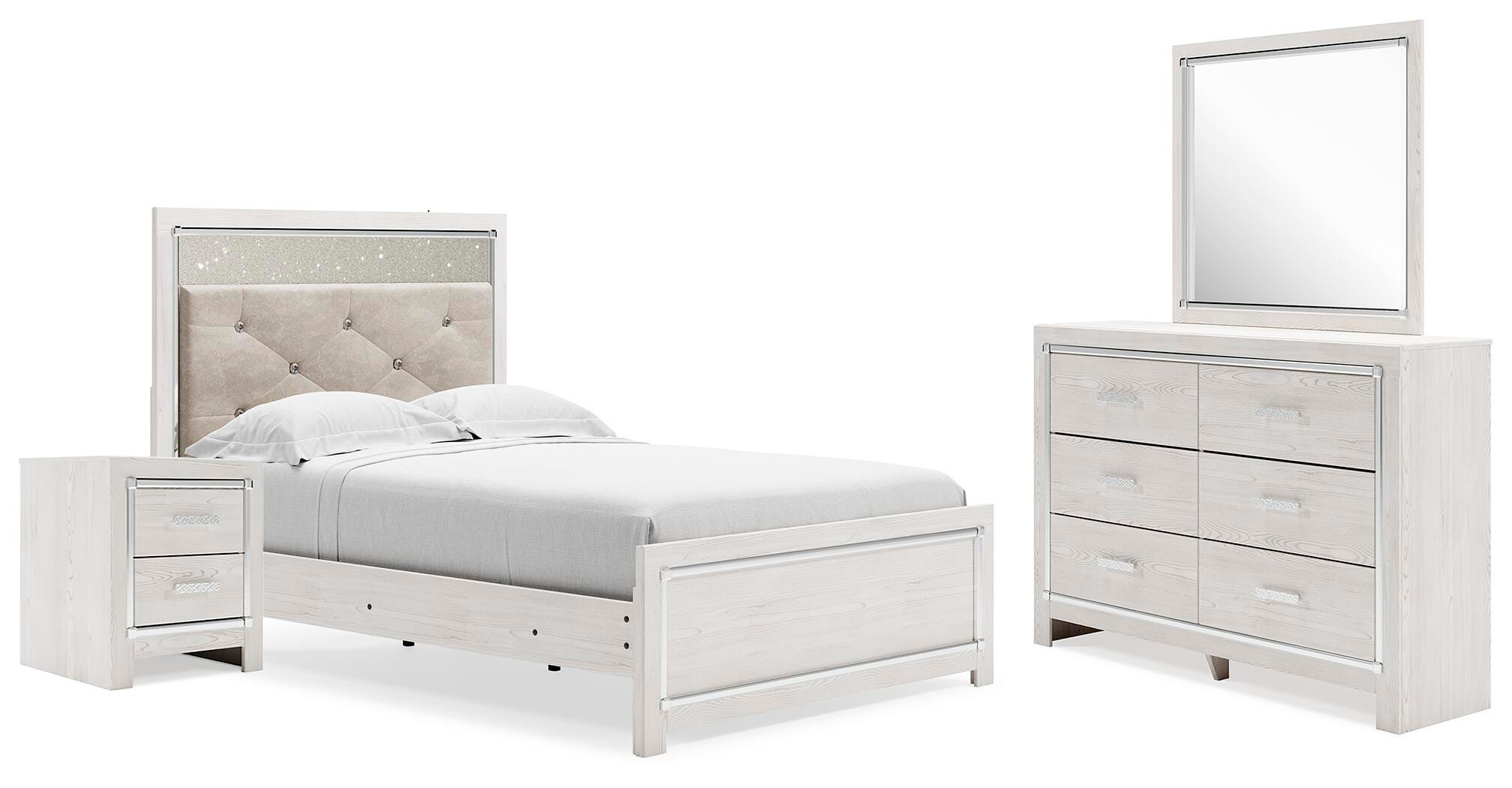 Altyra Full Panel Bed, Dresser, Mirror and Nightstand - image 1