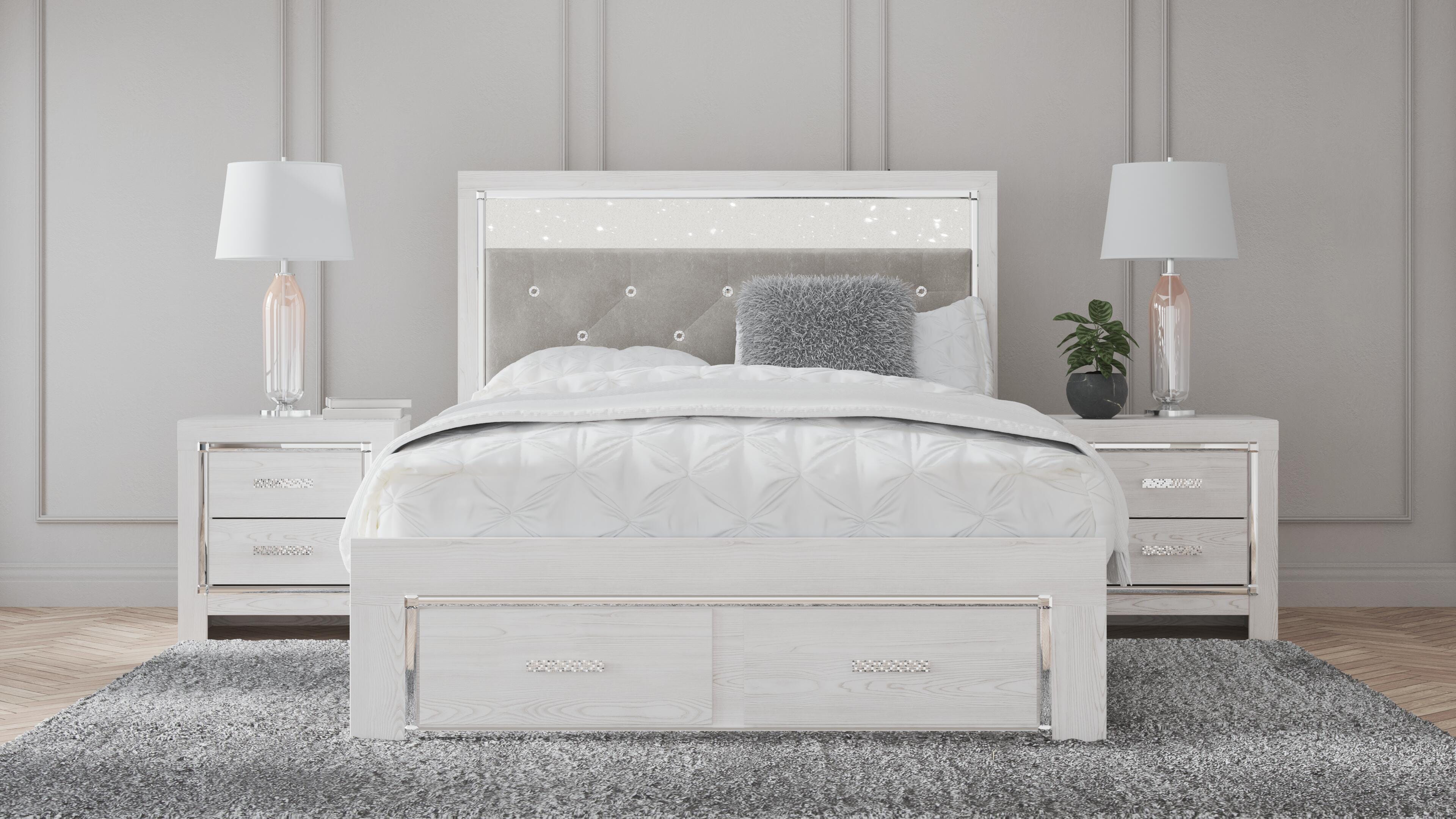 Altyra King Upholstered Storage Bed - image 9