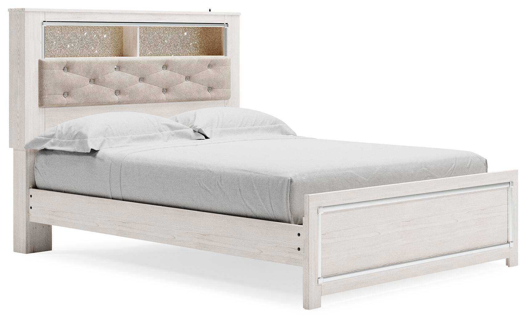 Cama Altyra Queen Panel Bookcase - image 1