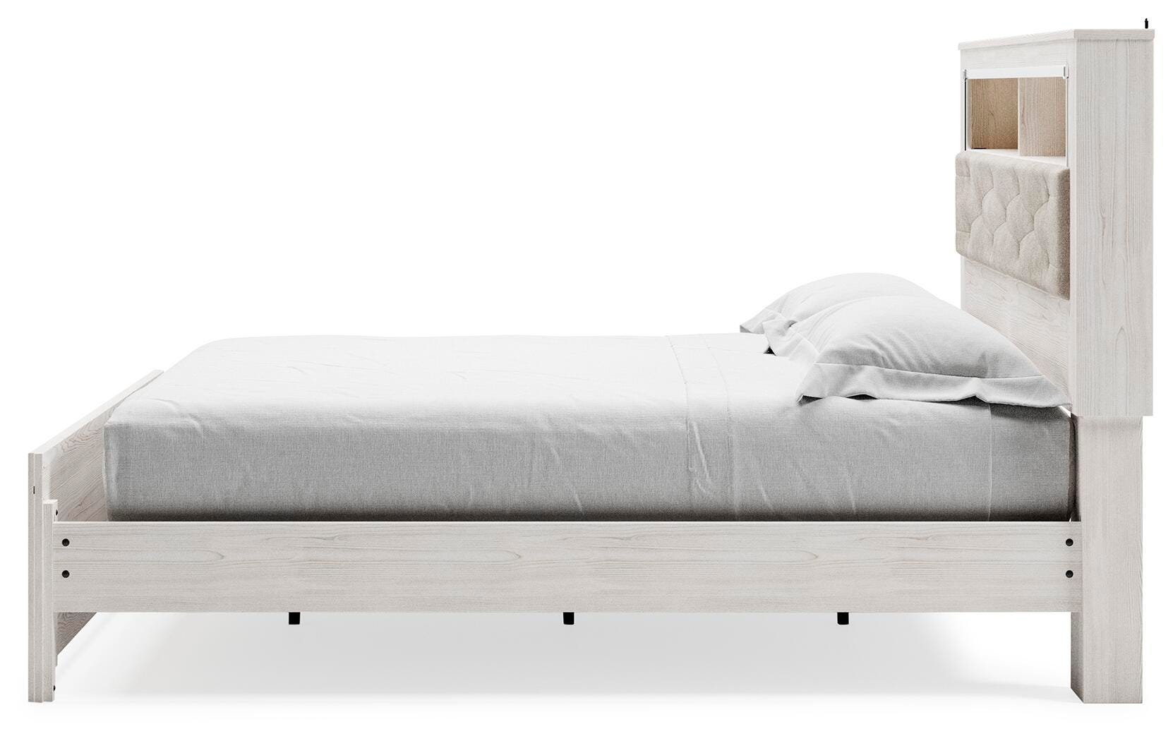 Cama de panel con estantería Altyra King - image 6