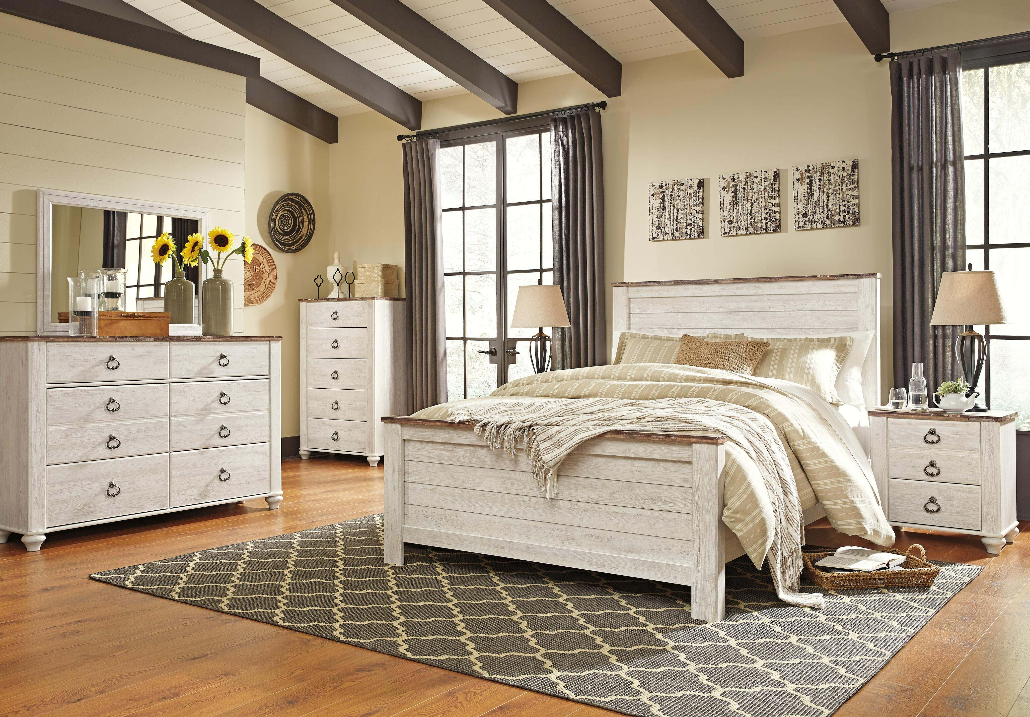 Willowton Queen Panel Headboard - image 13