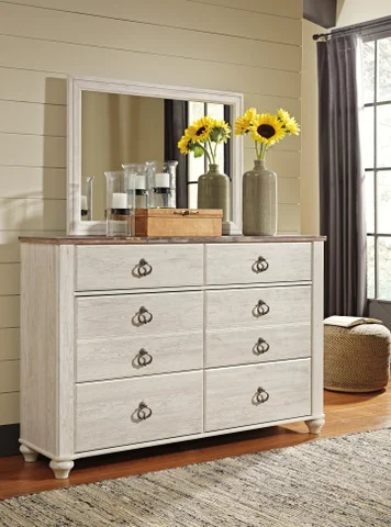 grey and yellow dresser Simmons 4 Drawer Enameled Metal Dresser Fully Restored, Circa 1930's - 1940's
