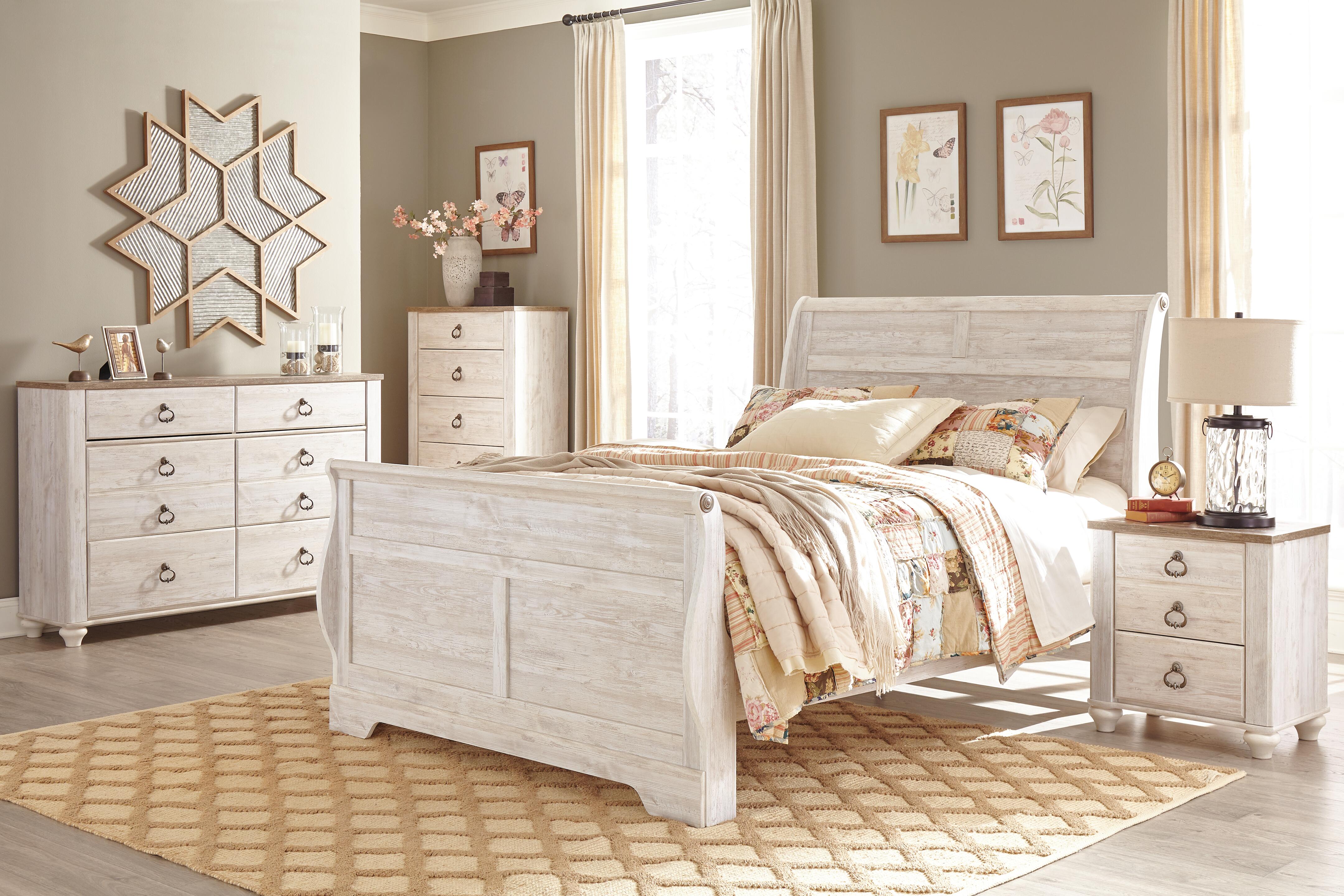 Willowton King Sleigh Bed - image 3