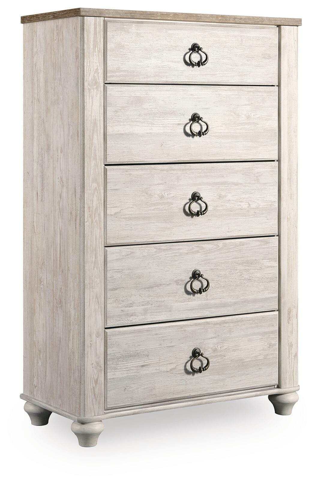 Willowton 5 Drawer Chest of Drawers | Ashley
