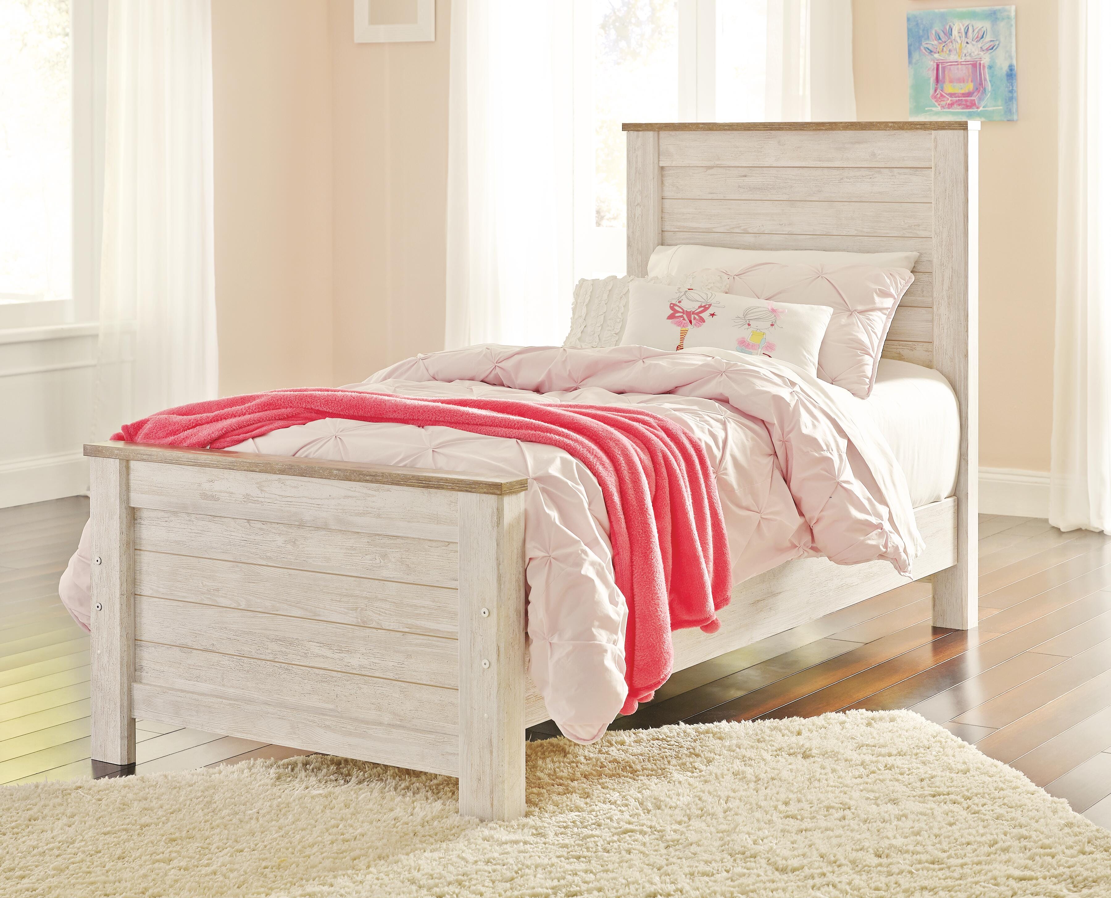 Cama individual con paneles Willowton - image 3