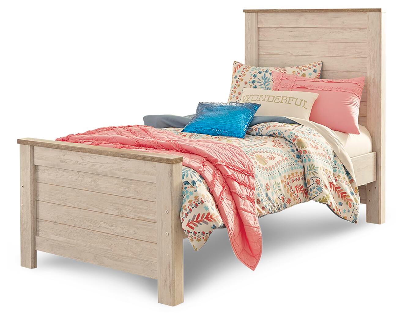Willowton Twin Panel Bed - image 4