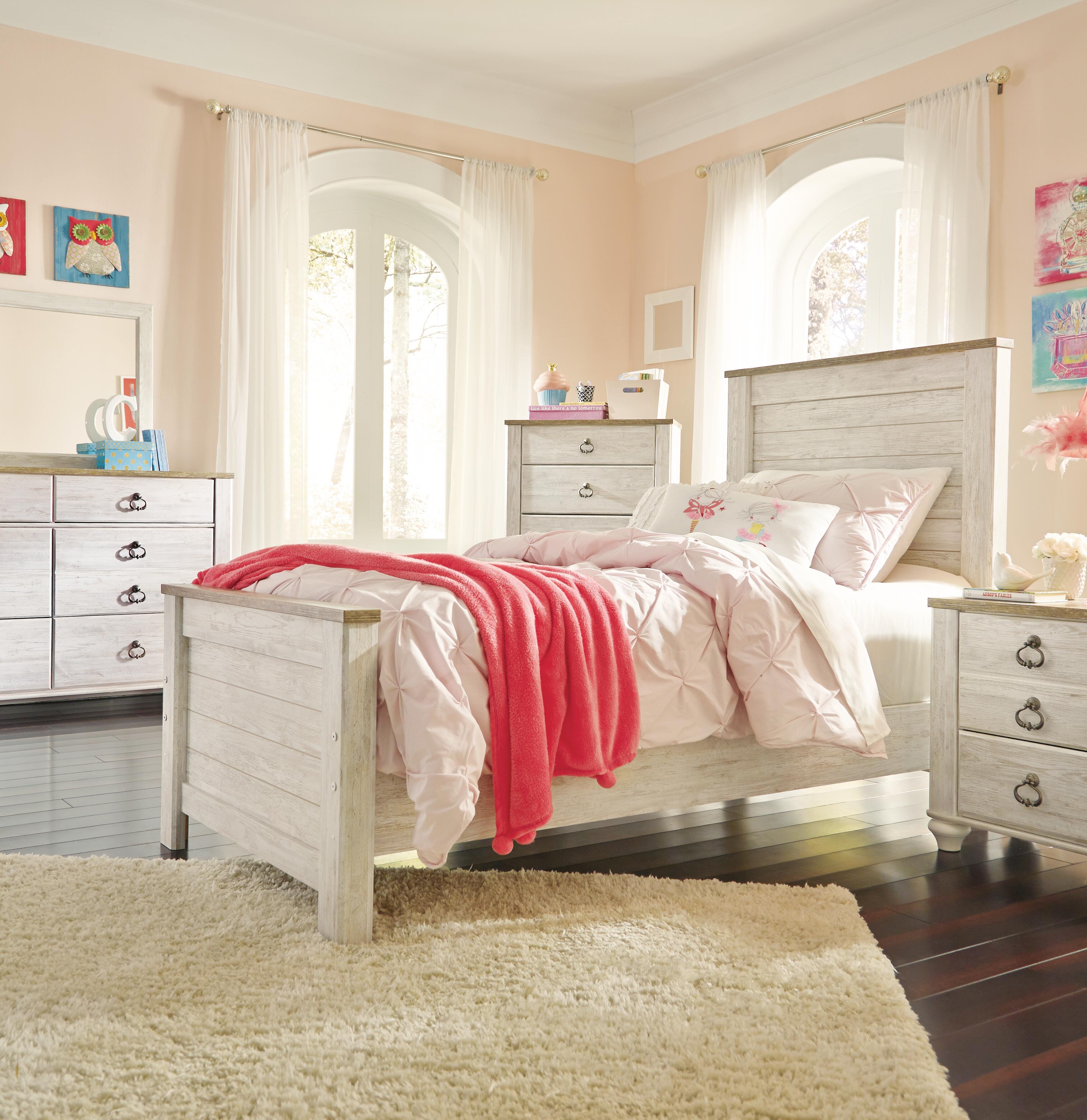 Cama Willowton con paneles completos - image 6