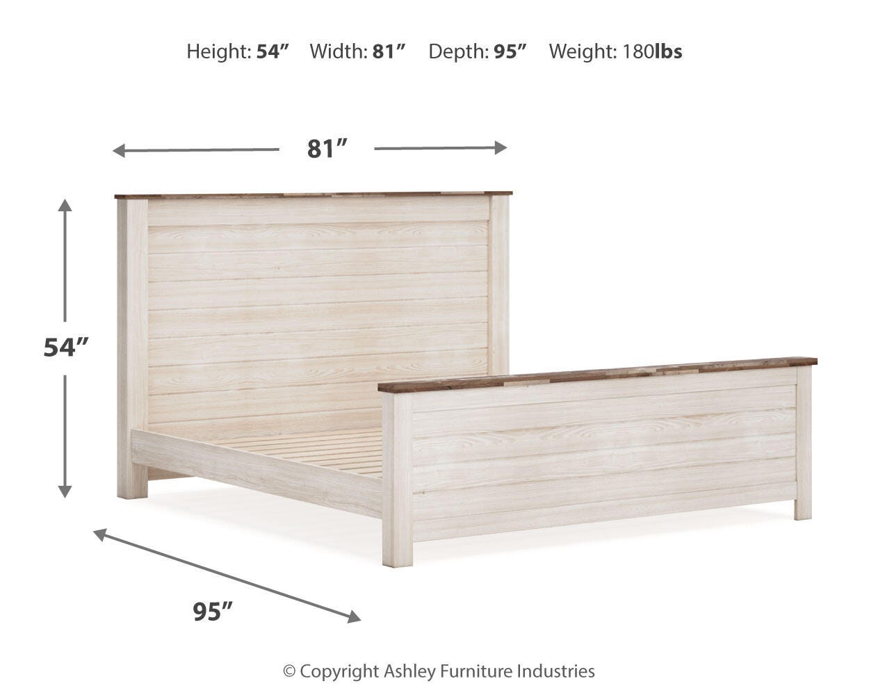 Willowton Dimensions