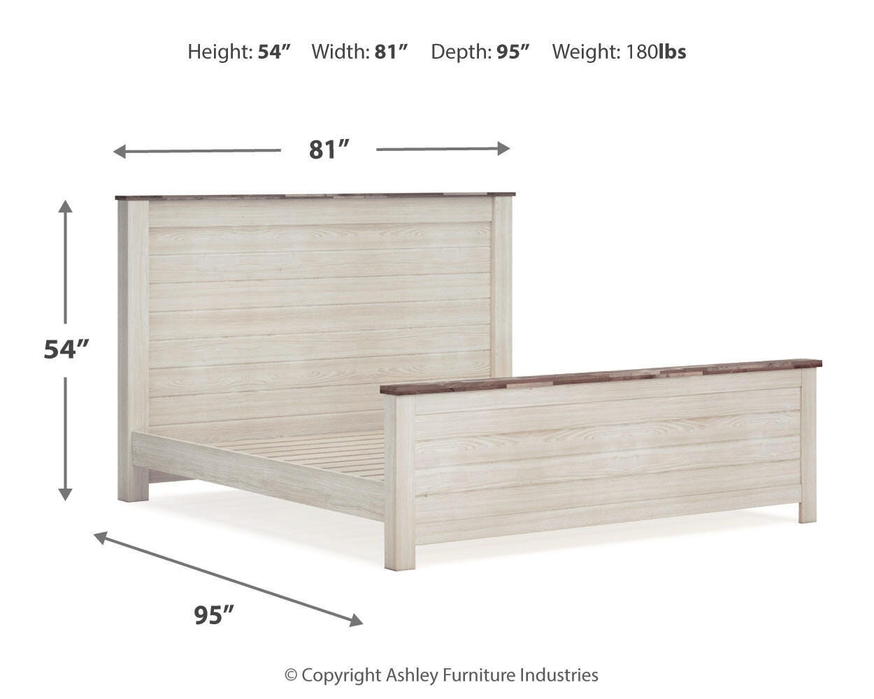 Willowton Dimensions