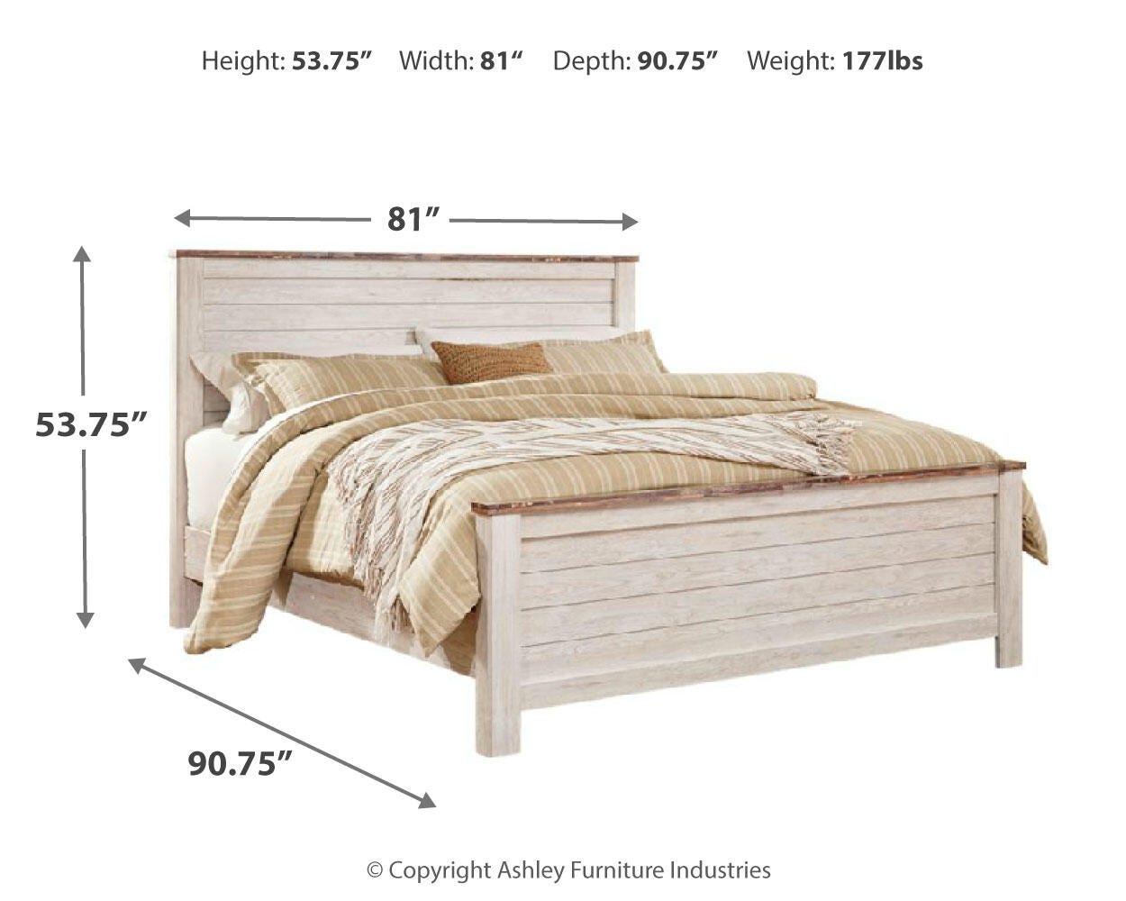Willowton Dimensions