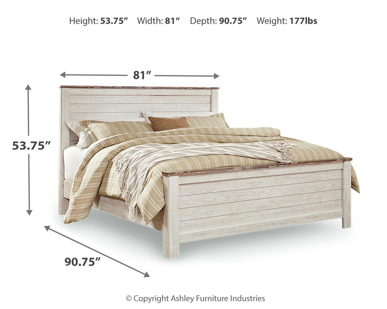 Willowton Dimensions