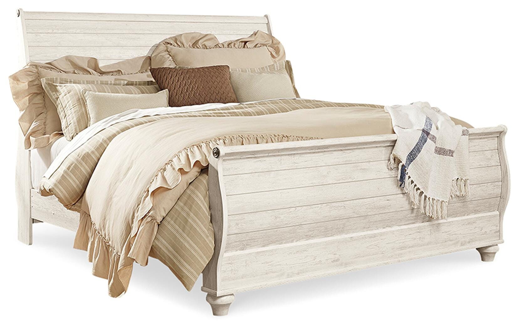 Willowton Queen Sleigh Bed - image 2