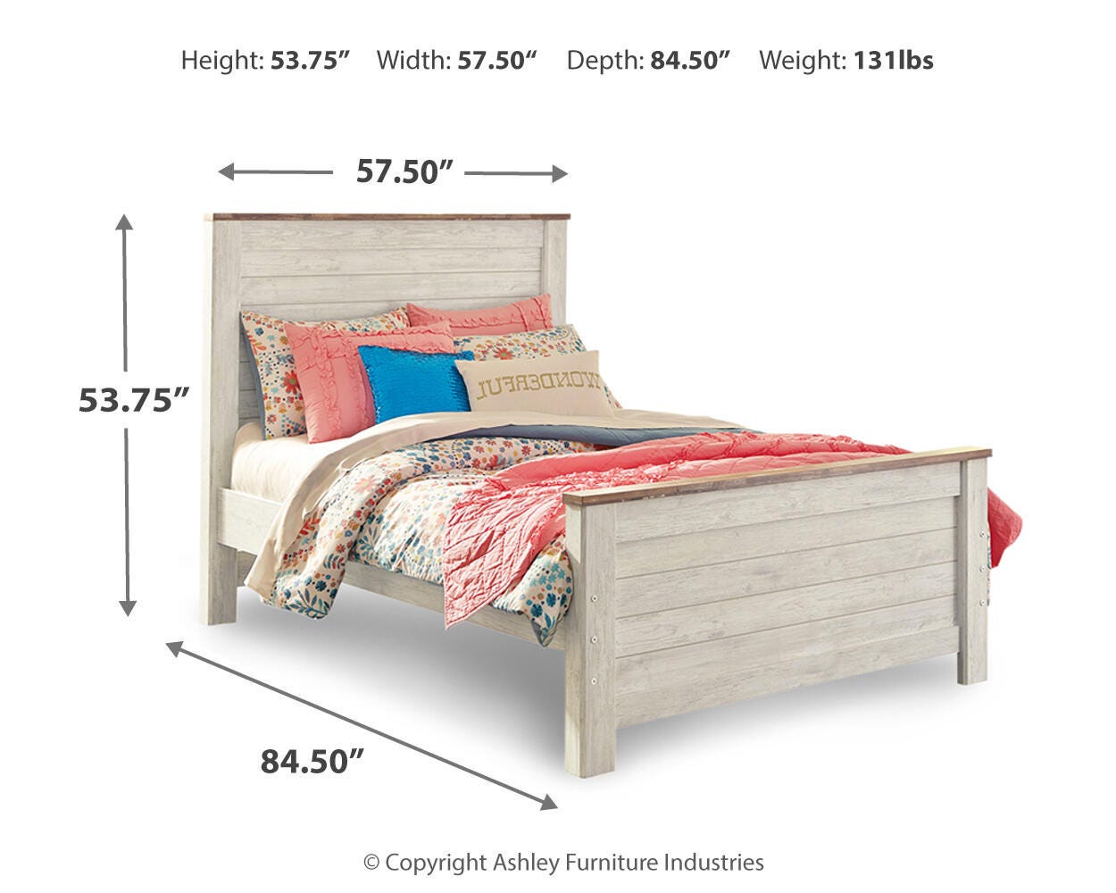 Willowton Dimensions