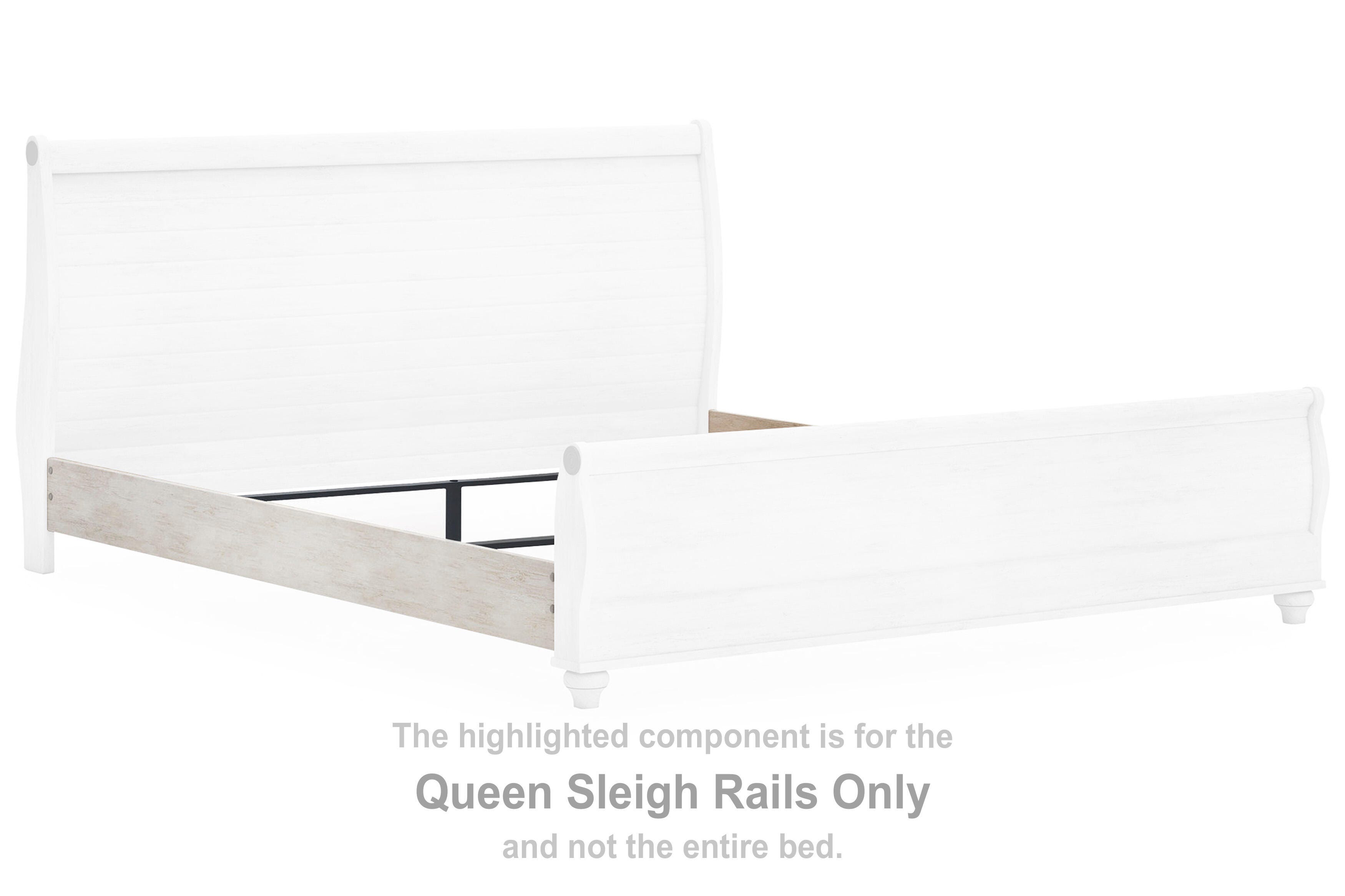 Willowton Queen Sleigh Rails