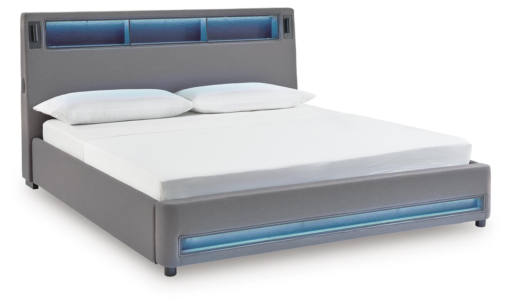 Cayberry King Upholstered Bed - image 2