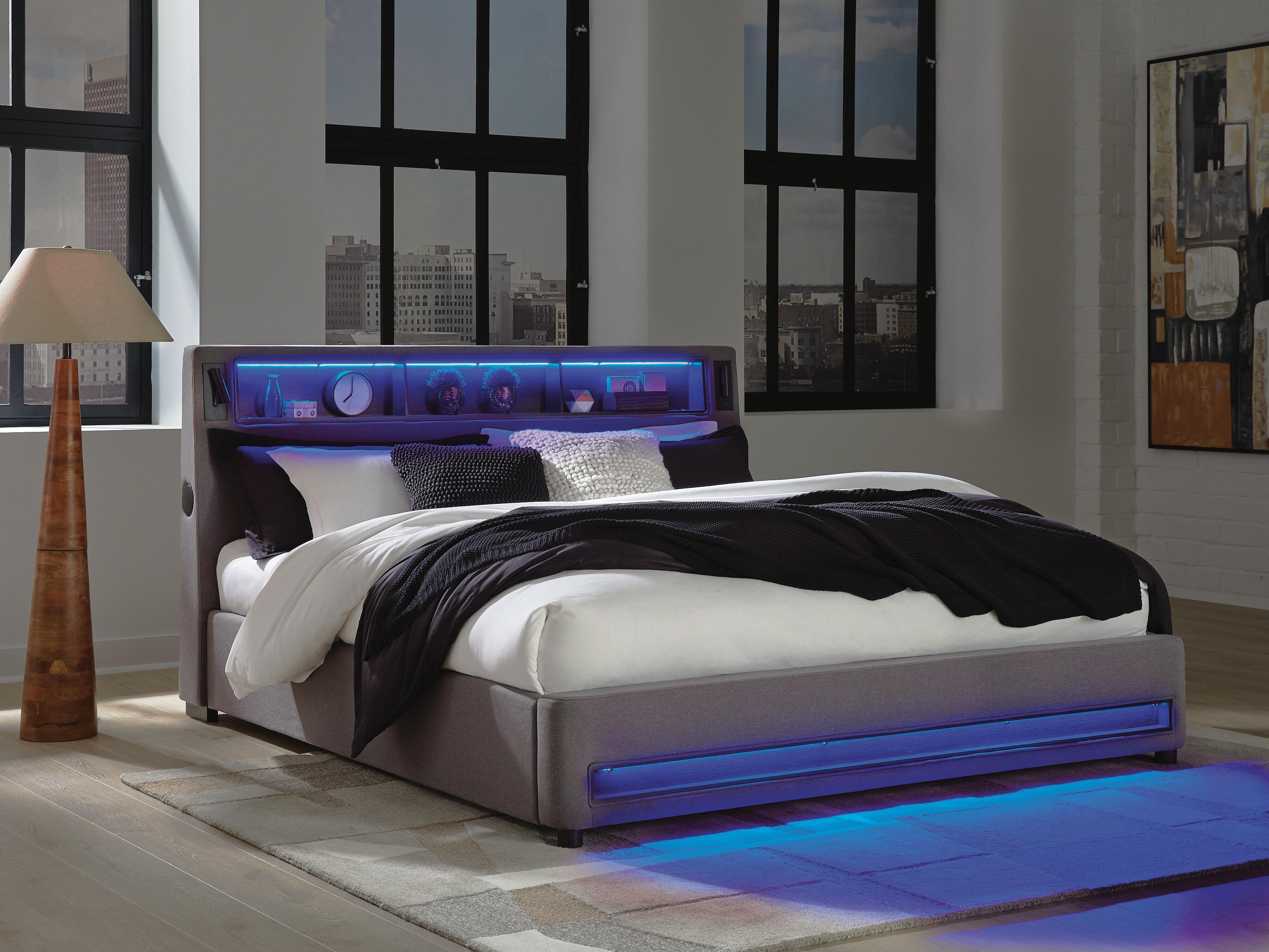 Cayberry King Upholstered Bed - image 12