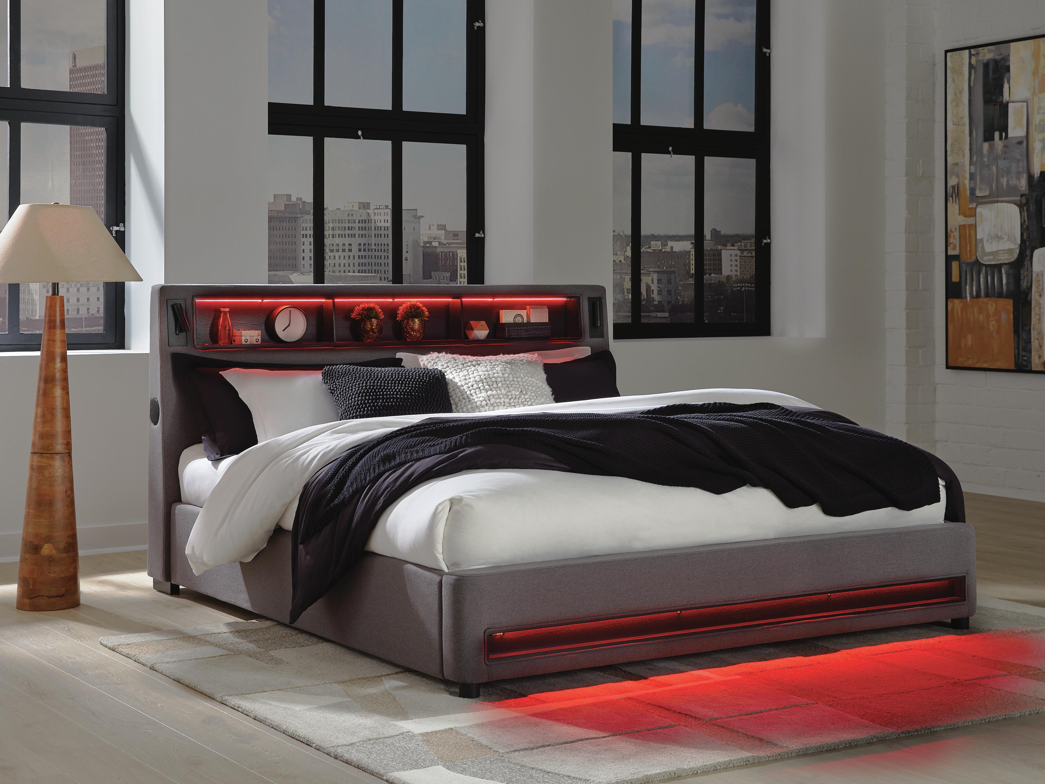 Cayberry King Upholstered Bed - image 10