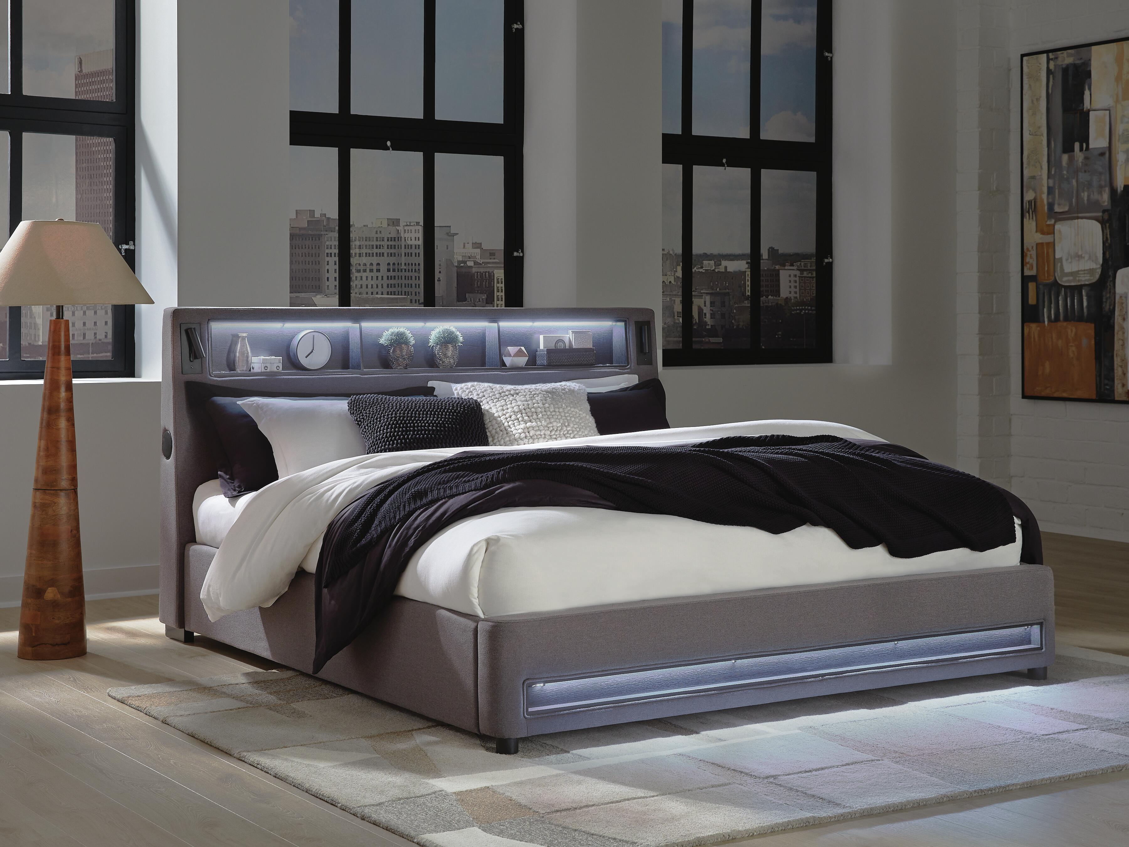 Cayberry King Upholstered Bed - image 11