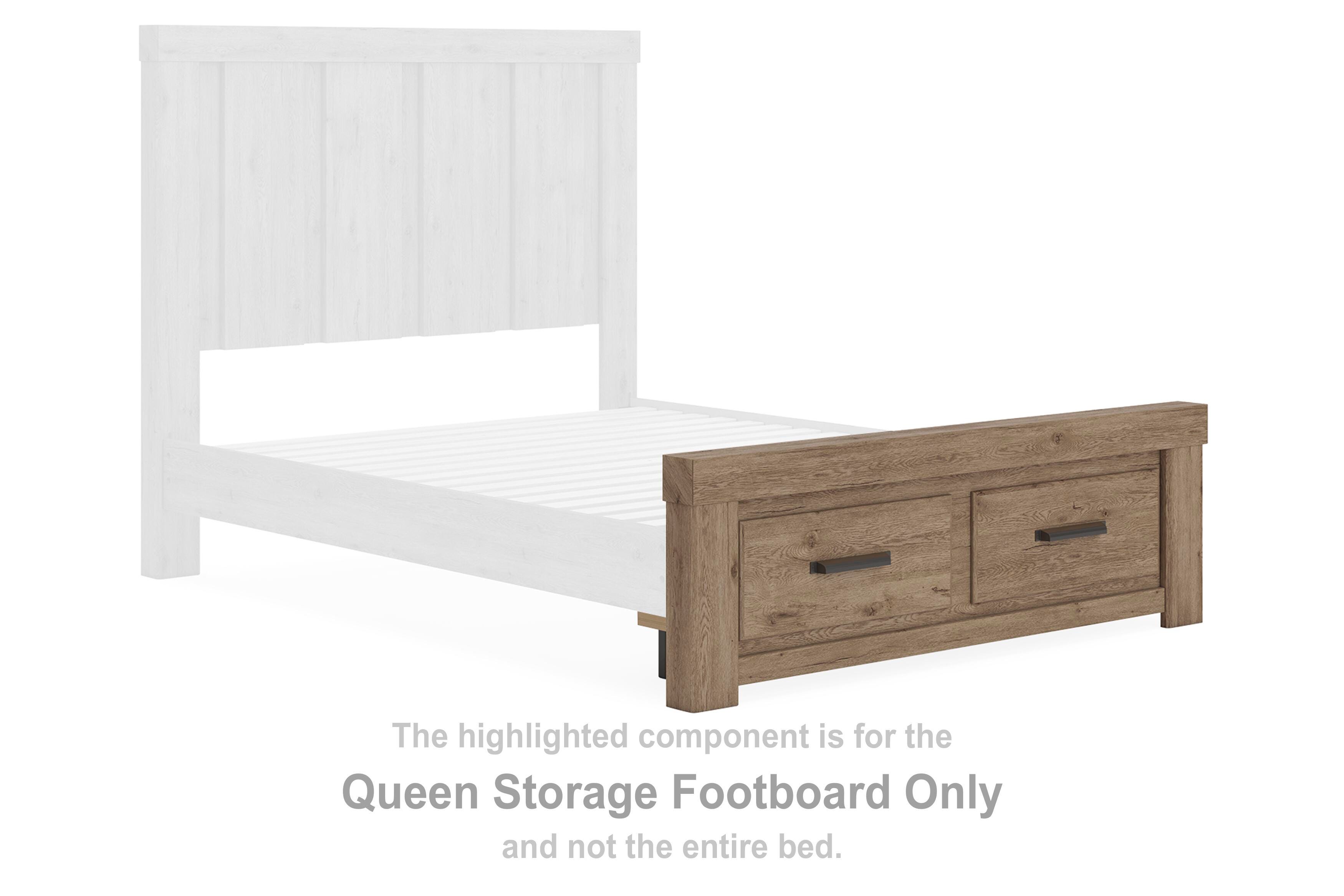Oliandon Queen Storage Footboard